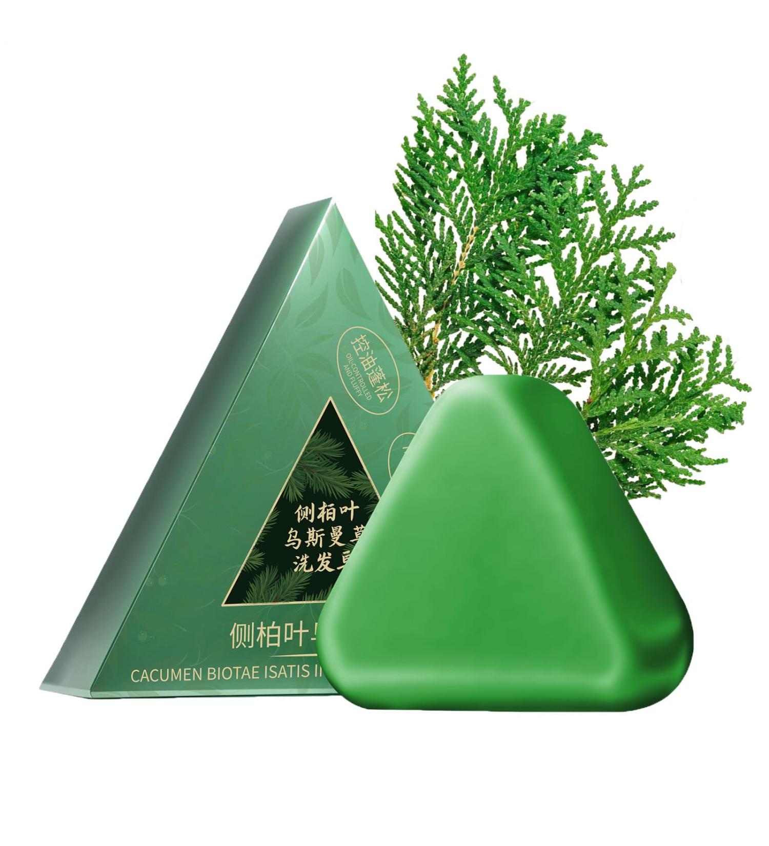 YAOPIU Nature Usman Grass Shampoo Bar antihair loss solid shampoo soap deep cleansing soothes and strengthens hair for women and men 100 g - Buy Online on GoSupps.com