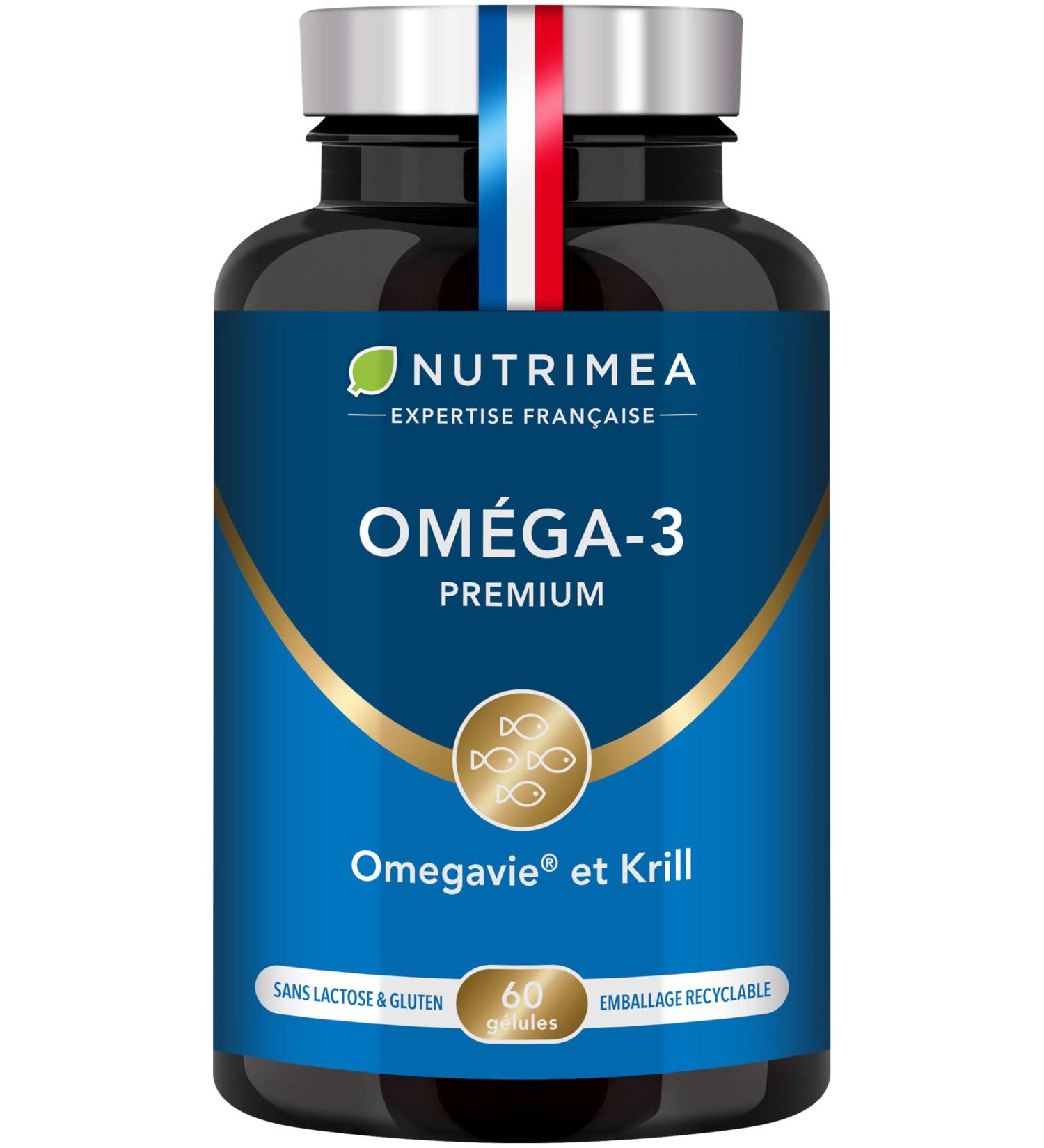  Laboratoires Nutrimea Omega 3 & Antarctic Krill | Wild Fish Oil | Natural Antioxidant | Cognition & Immune System | High Concentration of EPA/DHA & - Buy Online on GoSupps.com