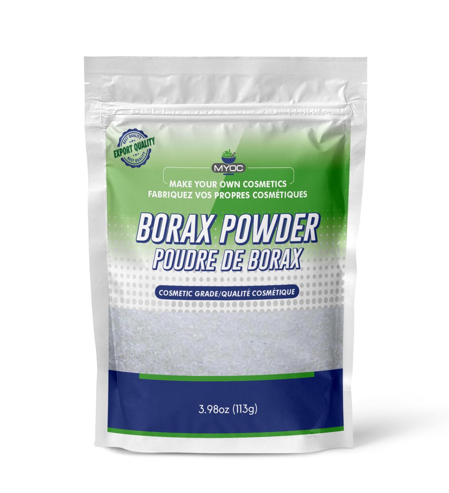 Premium Borax Powder 3.98 Oz - Bulk Laundry Cleaner Hand Soap Slime & Washing Powder | International Shipping - Buy Online on GoSupps.com