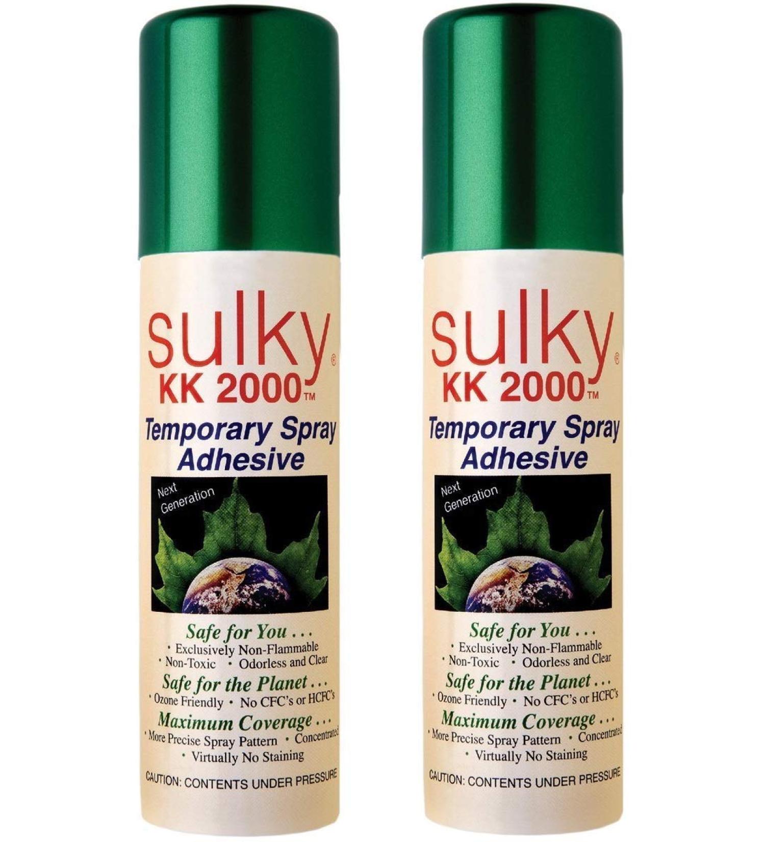 Sulky 4.23-Ounce Temporary Spray Adhesive (Tw P ck)