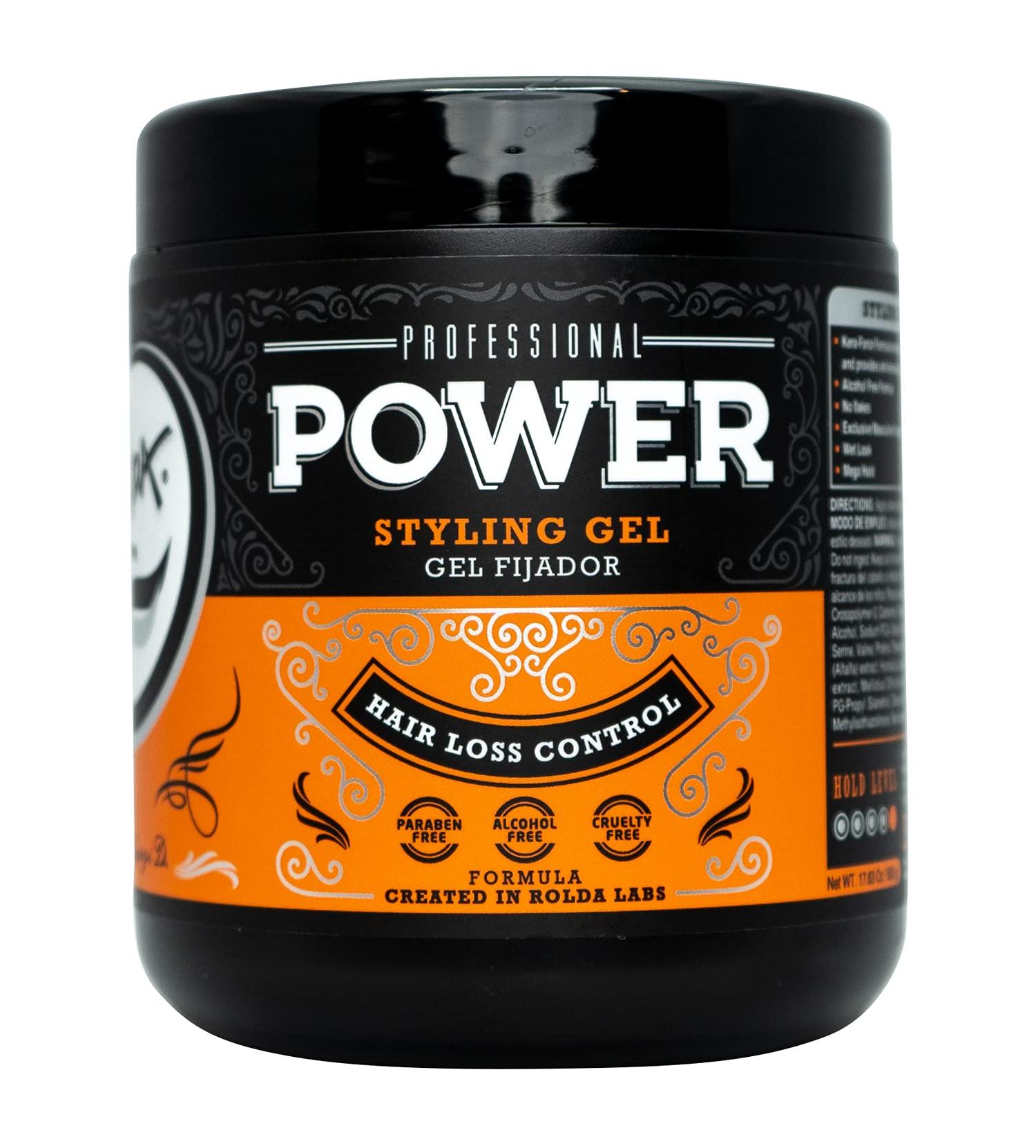 Rolda Power Styling Gel Hair Loss Control 17.6oz - 1.1lb | Pack of 1 - Buy Online on GoSupps.com
