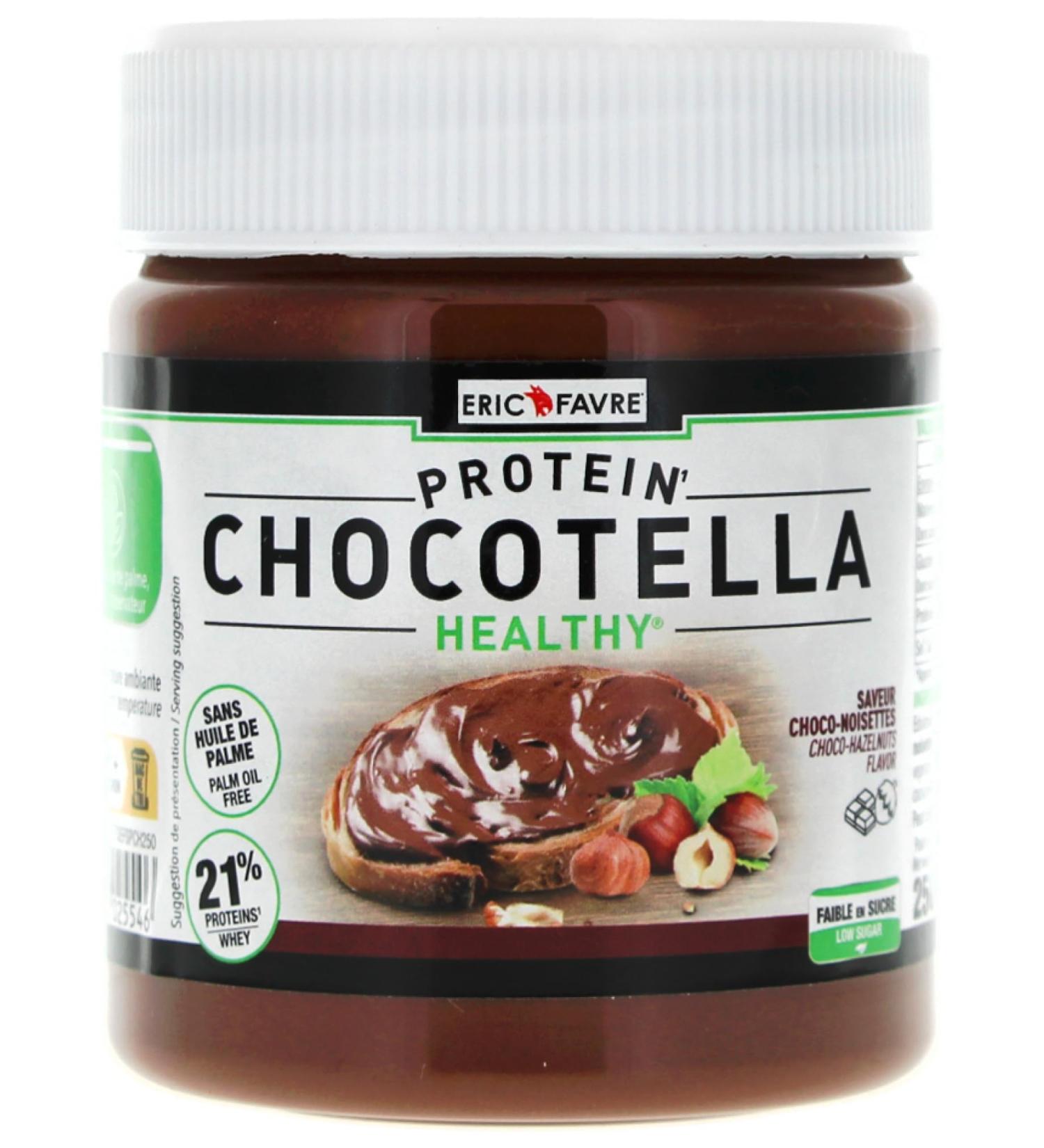 Snacking Healthy Chocolate Hazelnut Chocolate Spread 250g Eric Favre