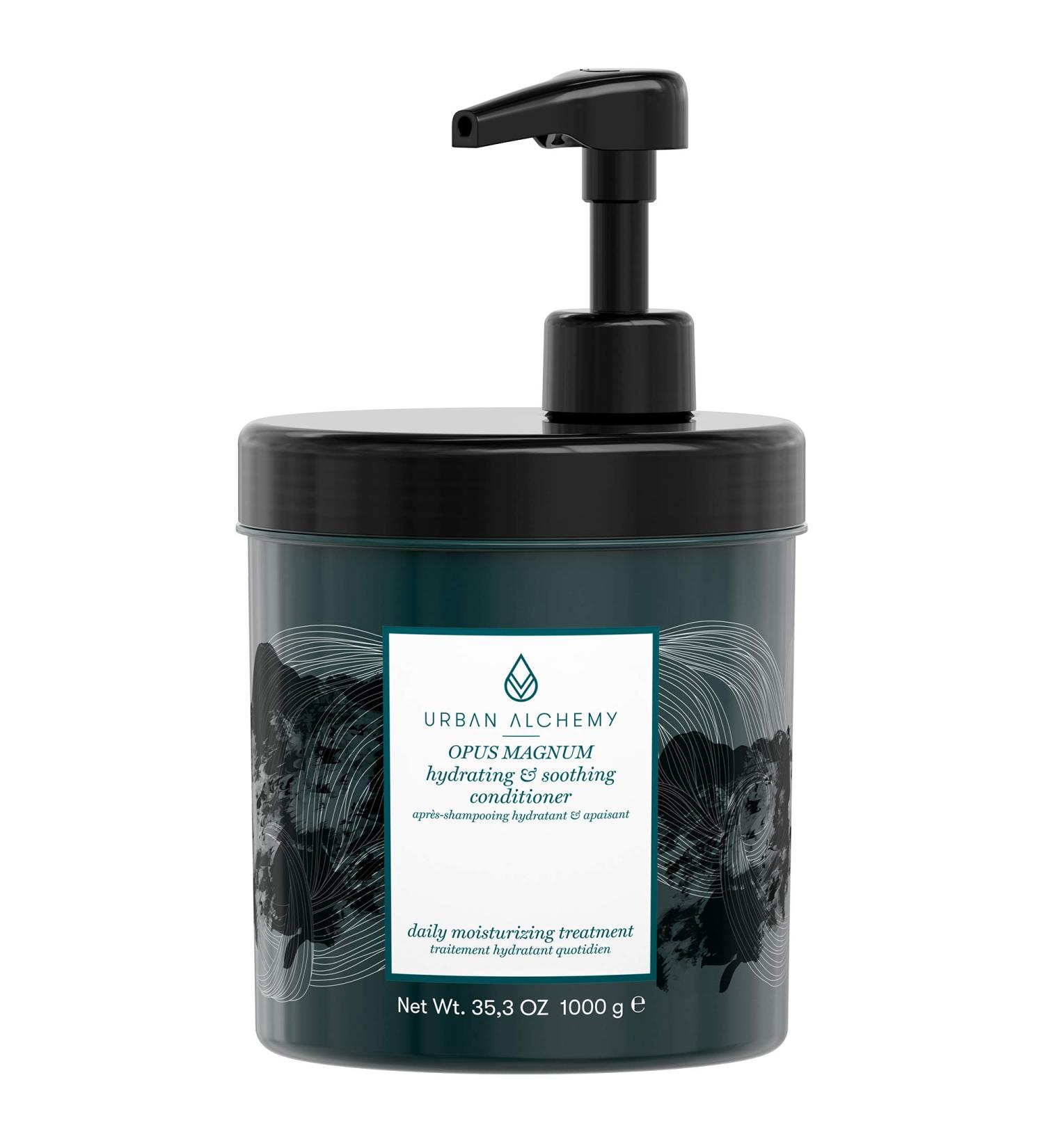 URBAN ALCHEMY Opus Magnum Hydrating Conditioner 1L | Intensive Soothing Care for Soft Supple Hair - International Shipping Available - Buy Online on GoSupps.com