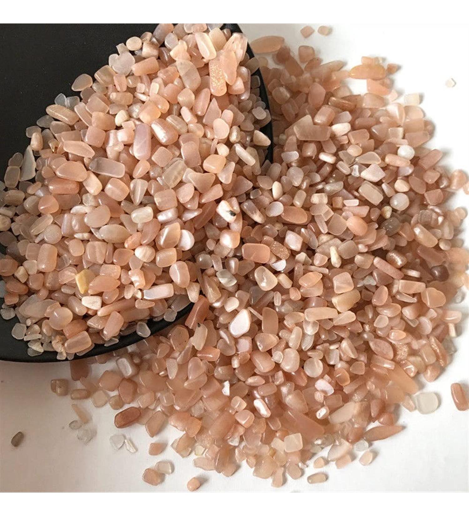 Natural Crystal Rough Stone Crafts 50g 2 Size Natural Red Sunstone Specimen Crystal Gravel Rock Specimen Feng Shui Crystals (Size : 5-7mm) - Buy Online on GoSupps.com