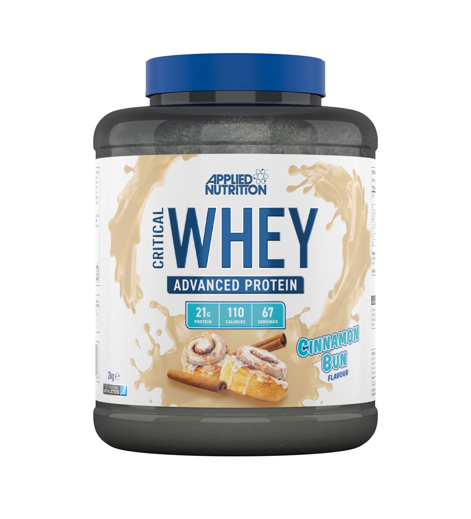 Buy Critical Whey Cinnamon Bun - 2000g | Best International Shipping & Premium Protein Fitness Supplement - Buy Online on GoSupps.com