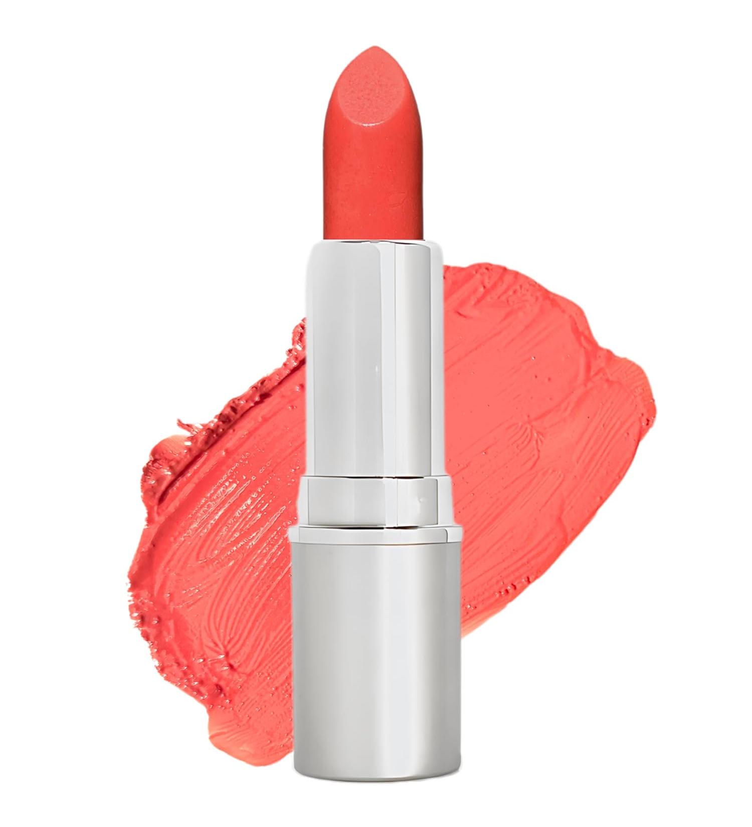 Honeybee Gardens Truly Natural Long Lasting Lipstick South Beach Bright Coral with Red Undertones - 0.13 Oz - Buy Online on GoSupps.com