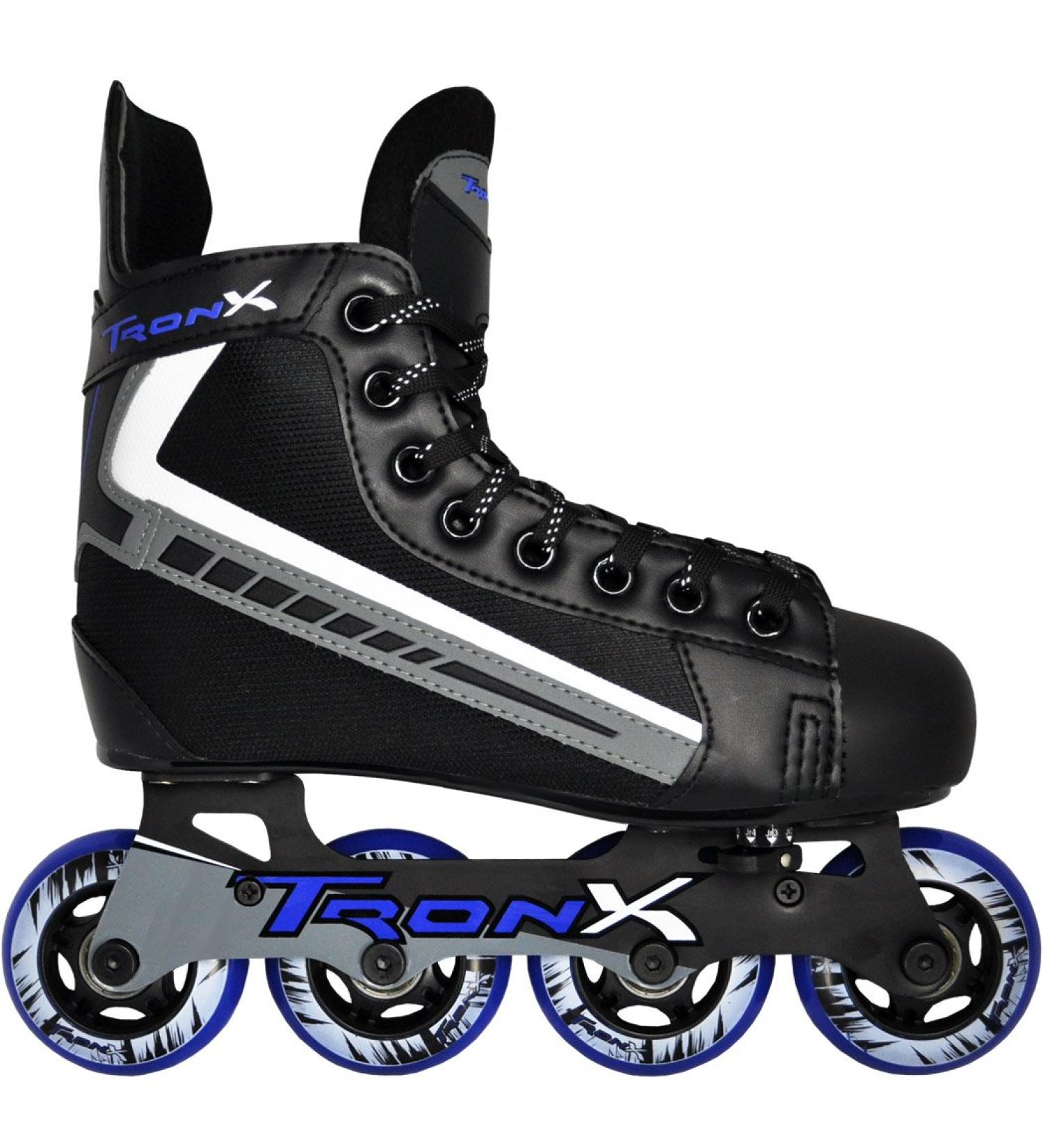 TronX Adjustable Inline Hockey Skates - Sizes JR2 to JR5 - Buy Online on GoSupps.com
