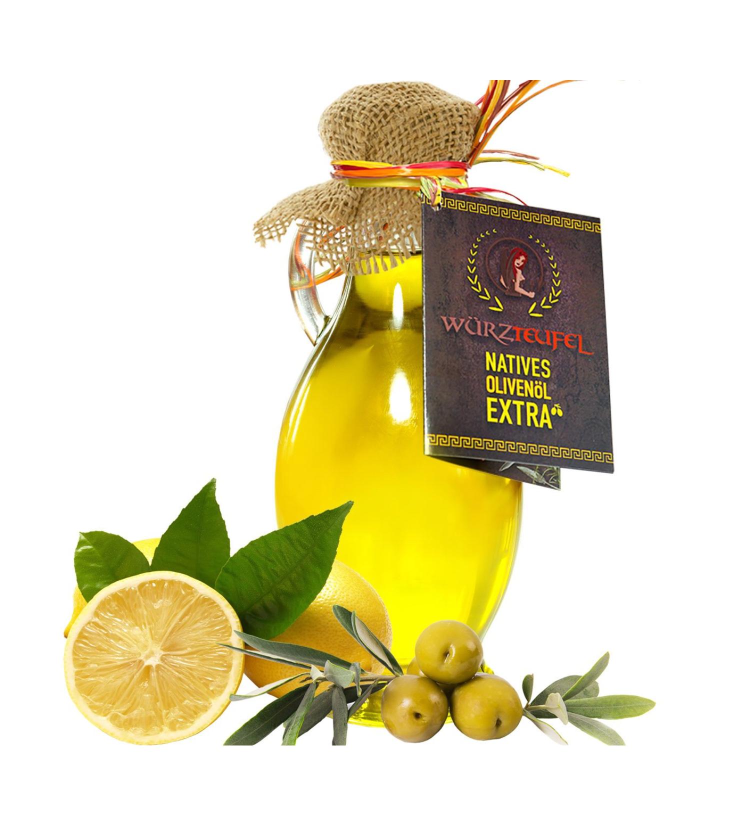  W rzteufel AMPHORE IRGIZIA - Lemon oil extra virgin olive oil and lemon essential oil from Italy. Unfiltered. Cold-pressed. Traditionally made in a family business - Greece - AMPHORE IRGIZIA - 250 ml bottle - Buy Online on GoSupps.com