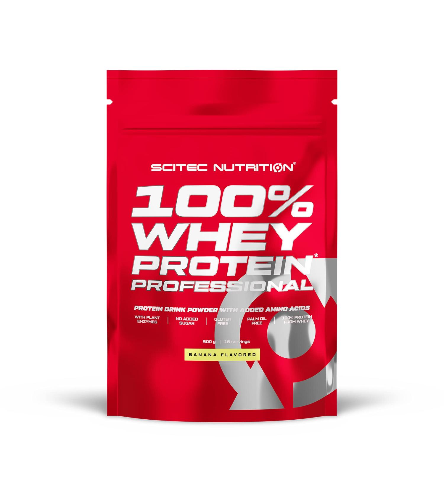 Scitec Nutrition 100% Whey Protein Professional - Walnut Flavor 500g | Premium Protein Powder for Global Shipping - Buy Online on GoSupps.com
