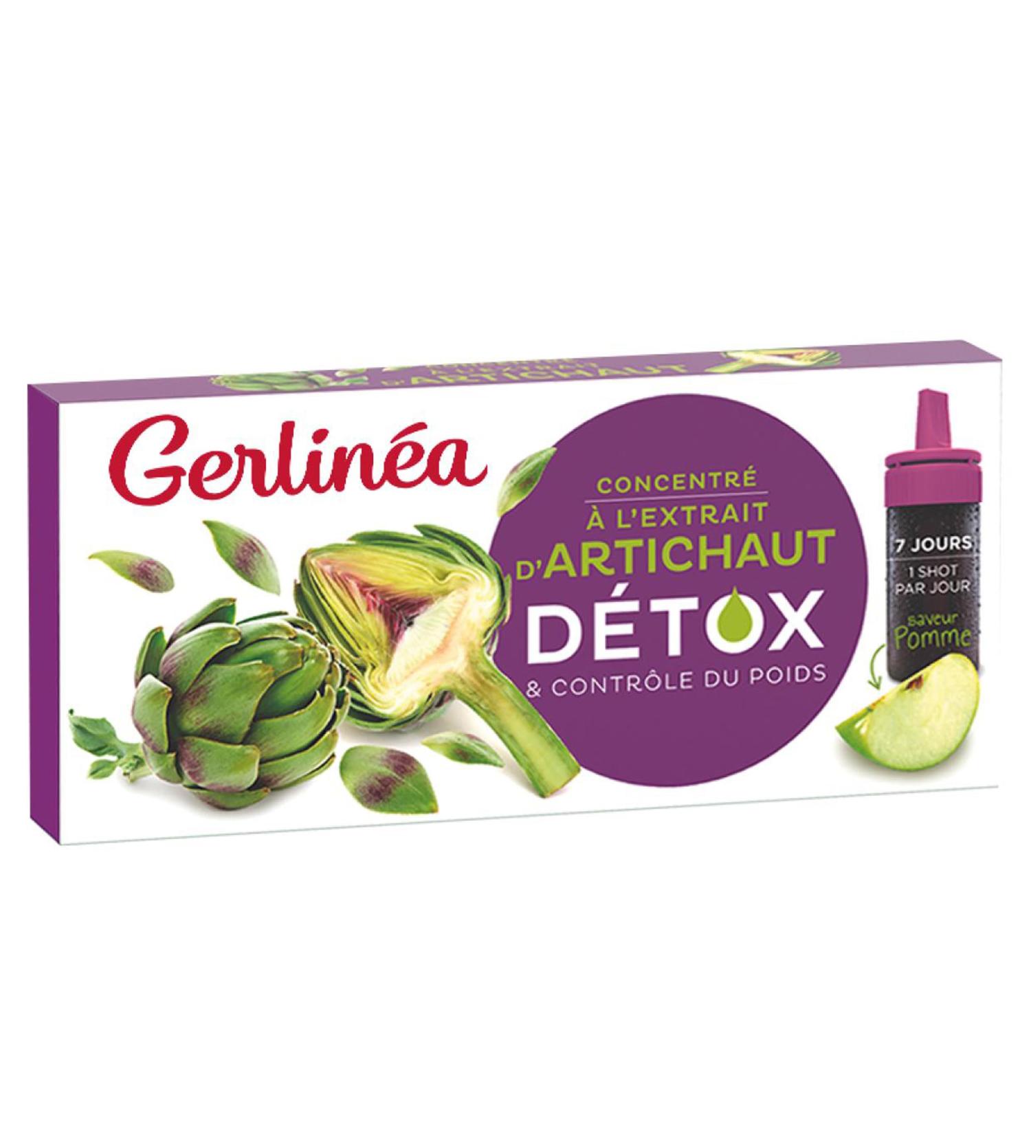  Gerlin a Gerlin a - Artichoke apple taste Detox Shot - 7 x 10 ml - Buy Online on GoSupps.com