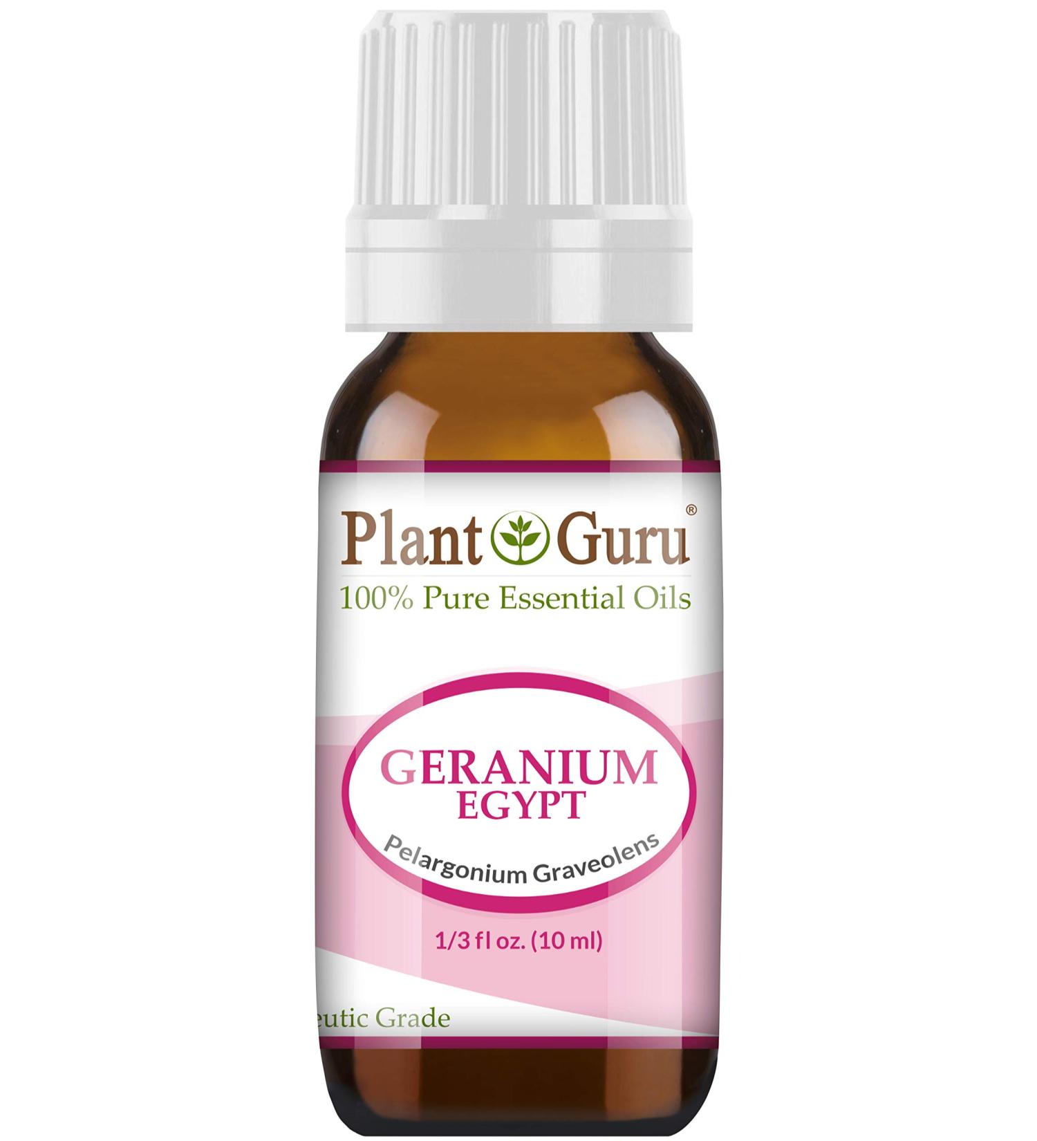 Geranium Egypt Essential Oil 10 ml 100% Pure Undiluted Therapeutic Grade.