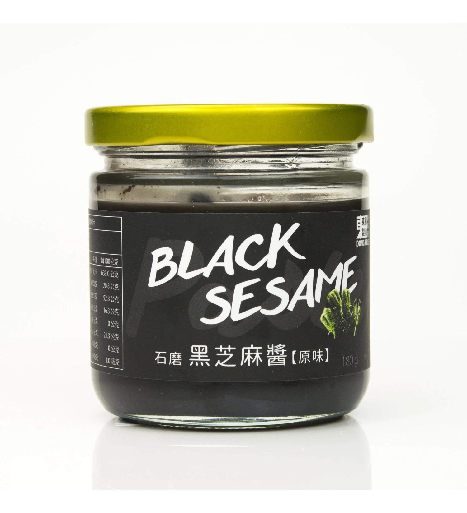 Stone Milled Sesame Butter Unsweetened by Donghe - 180g - Buy Online on GoSupps.com