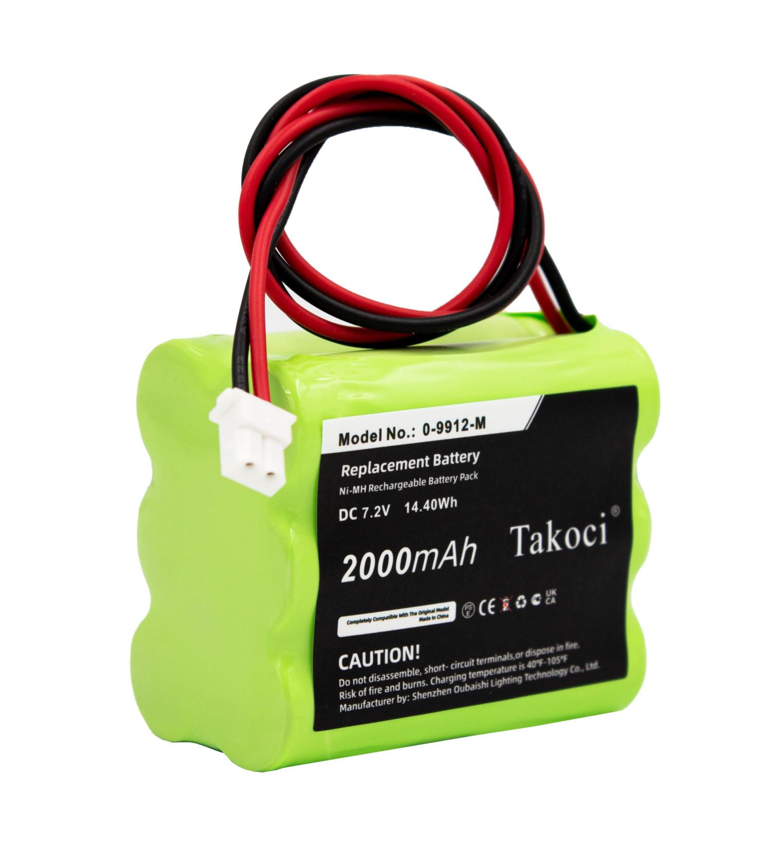 Replacement Battery for PowerMax+ Alarm Control Panel - LTT-AA1300LSDX6Y | 7.2V 2000mAh | International Shipping Available - Buy Online on GoSupps.com