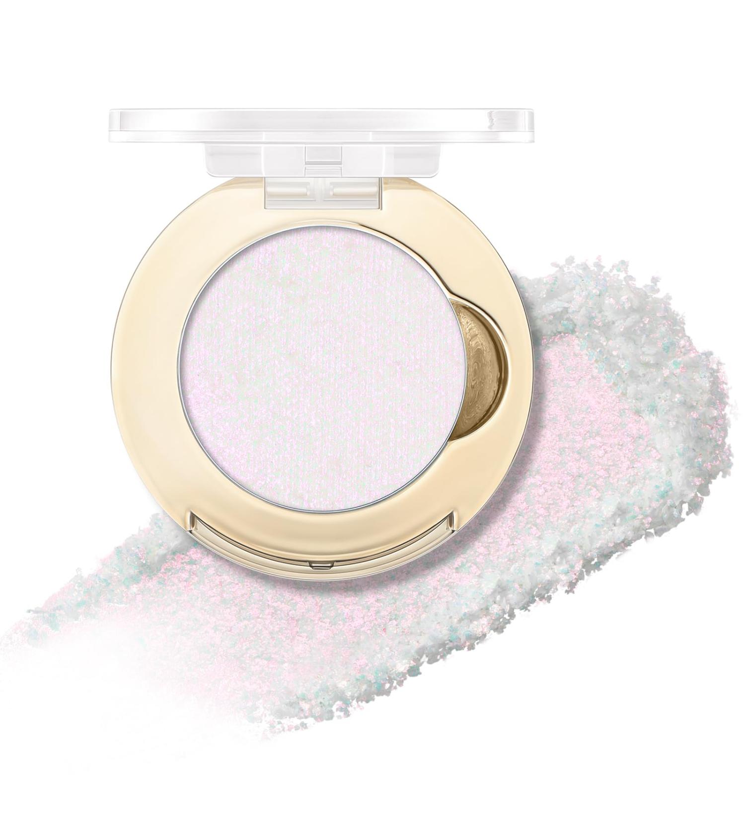 FOCALLURE Eyes On Me Pressed Powder Eyeshadow - Glitter Eye Makeup High Pigment Long-Lasting Hypoallergenic - PK03 Love Language - Buy Online on GoSupps.com