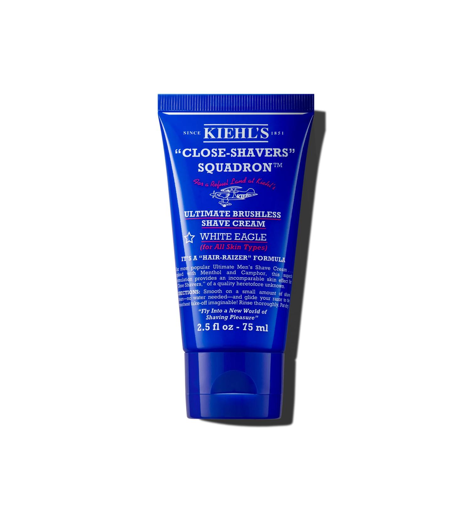 Bath & Body by Kiehl's Ultimate Brushless Shave Cream White Eagle 75ml - Buy Online on GoSupps.com