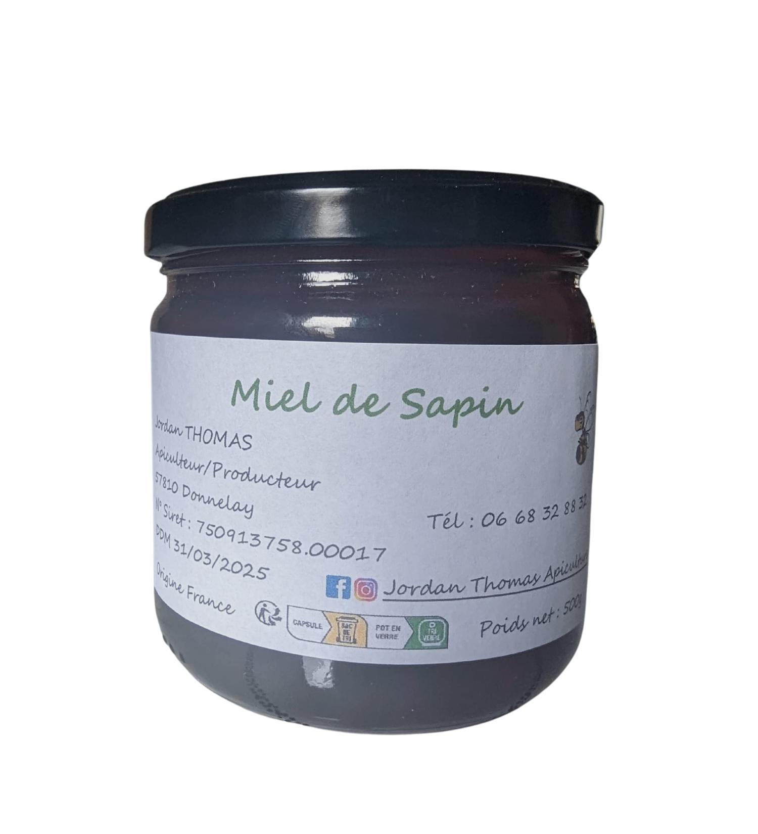 MAYAUBS Miel Pur Produit en France 100% Naturel | Pots de 250 et 500g | Issue d'un Savoir-faire Artisanal | Fran ais Manuka Thym Aphrodisiaque Cru Coffret Id e Cadeau (500 Sapin) - Buy Online on GoSupps.com