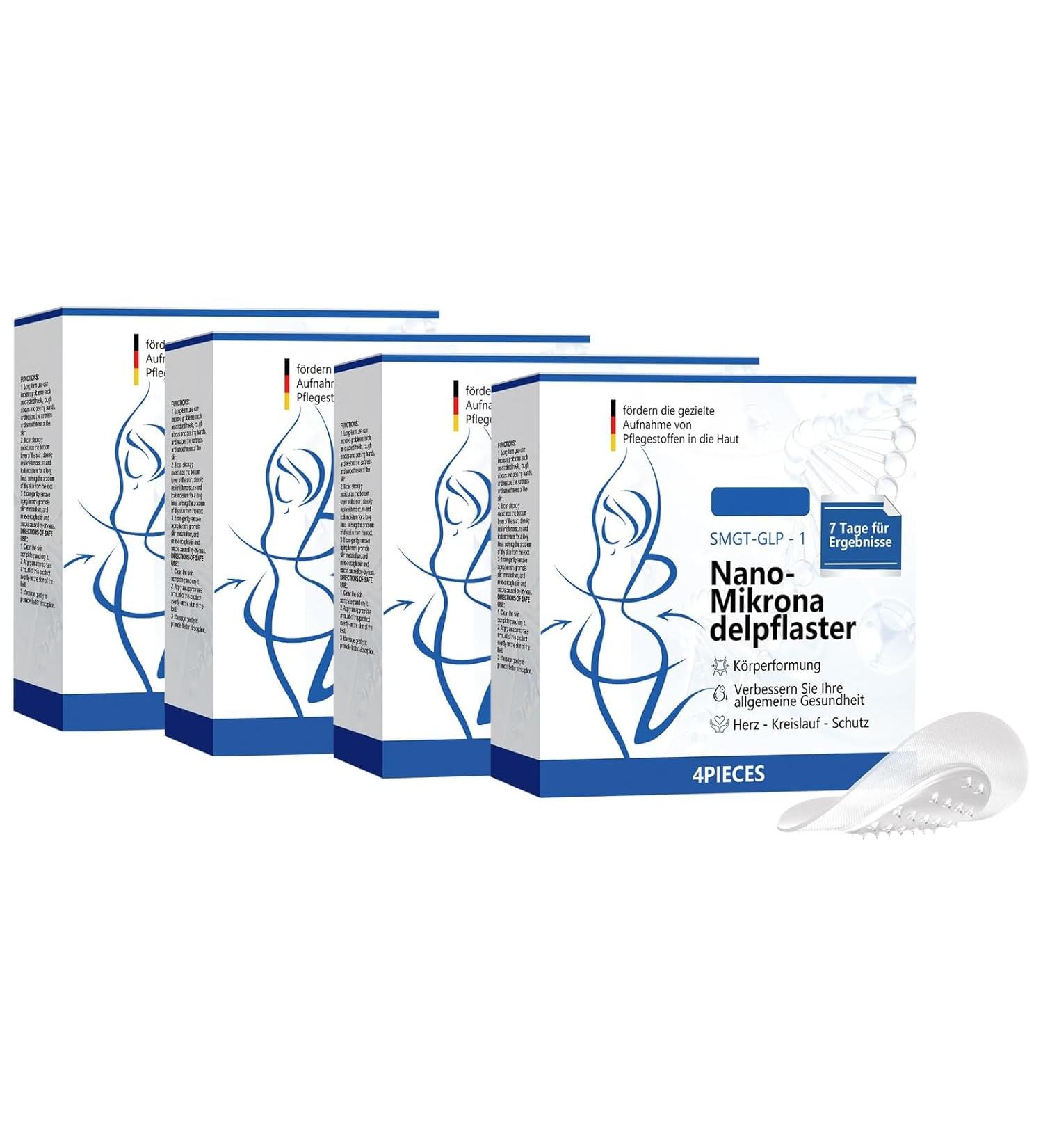 Nano Micro Needle Plasters - Pack of 4 - Buy Online on GoSupps.com