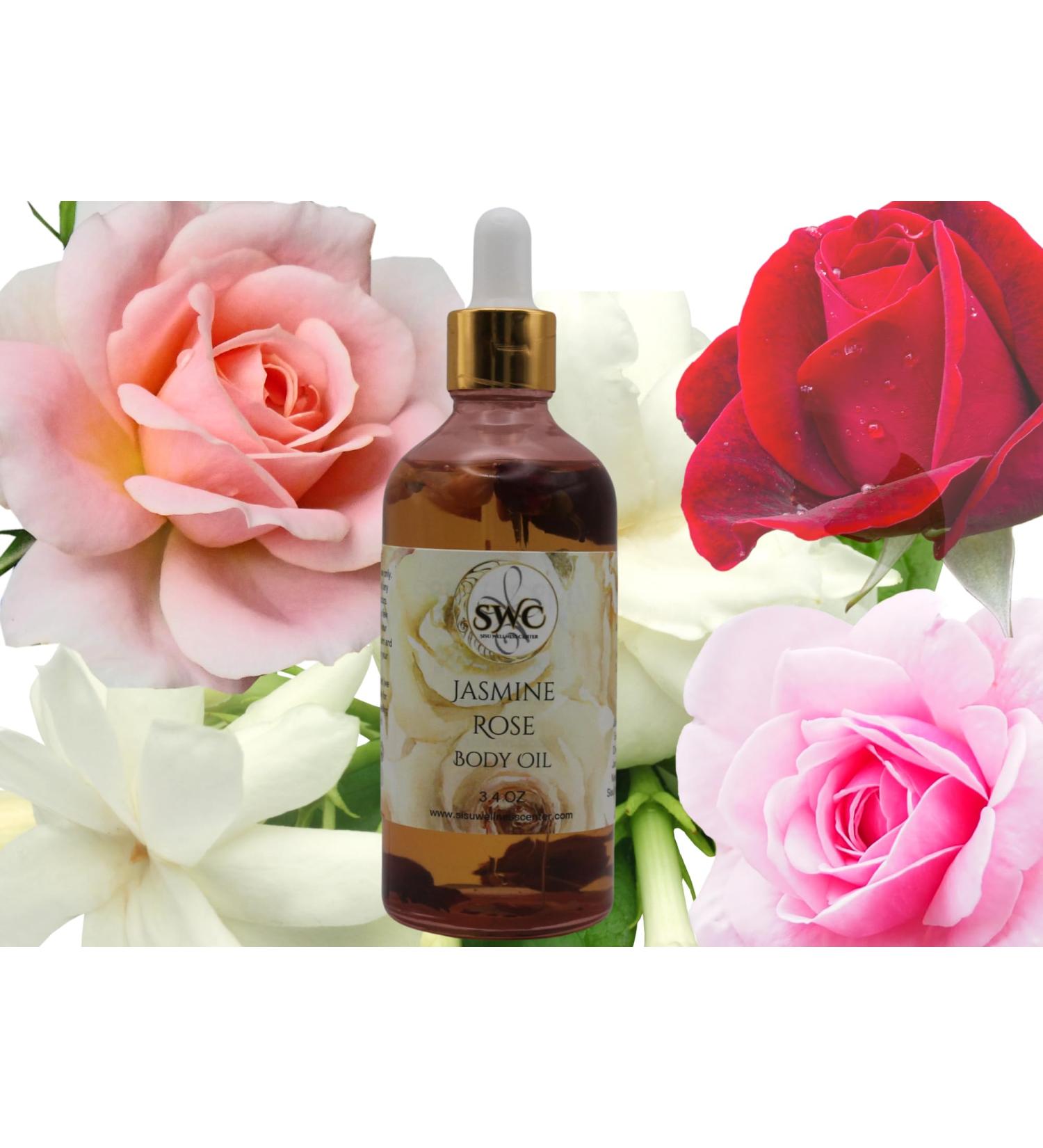 Buy SWC Jasmine Rose Body Oils - Nourishing & Luxurious | International Shipping Available - Buy Online on GoSupps.com