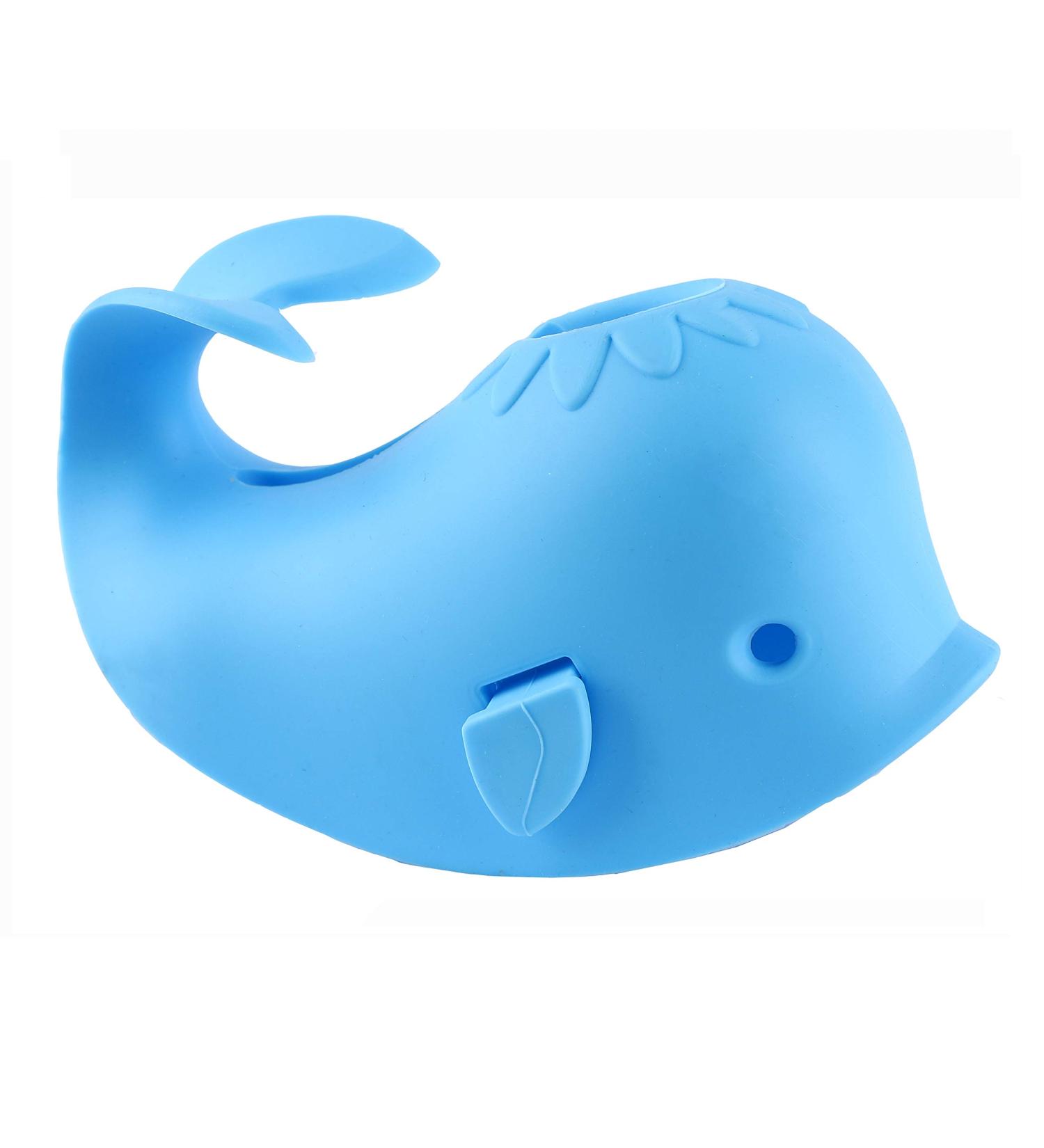 Universal Whale Bathtub Faucet Spout Cover for Baby Safety - Blue - Buy Online on GoSupps.com