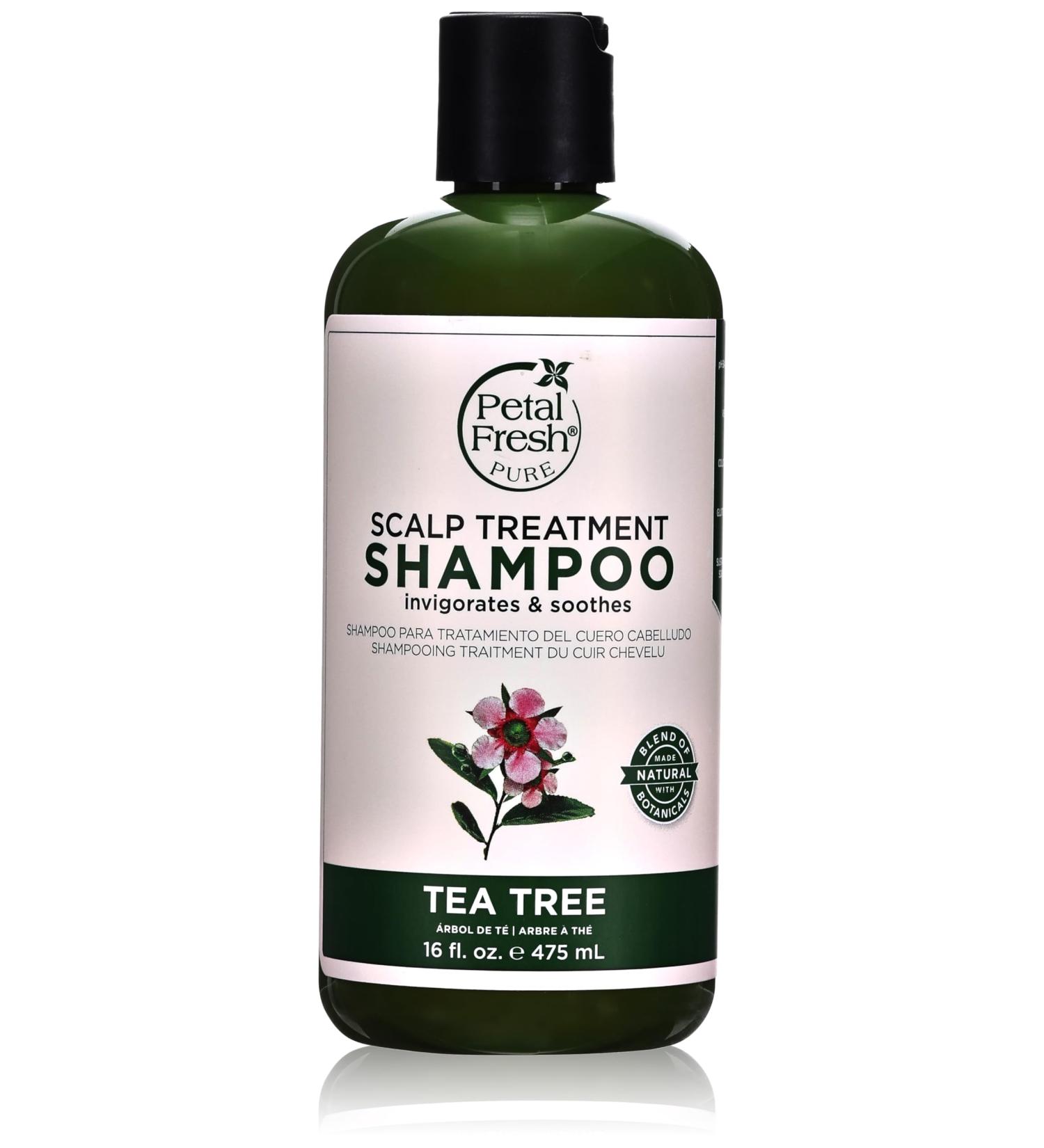 Buy Petal Fresh Tea Tree Shampoo - 16 Ounce | Natural & Organic Cleansing for Healthy Hair | Worldwide Shipping - Buy Online on GoSupps.com