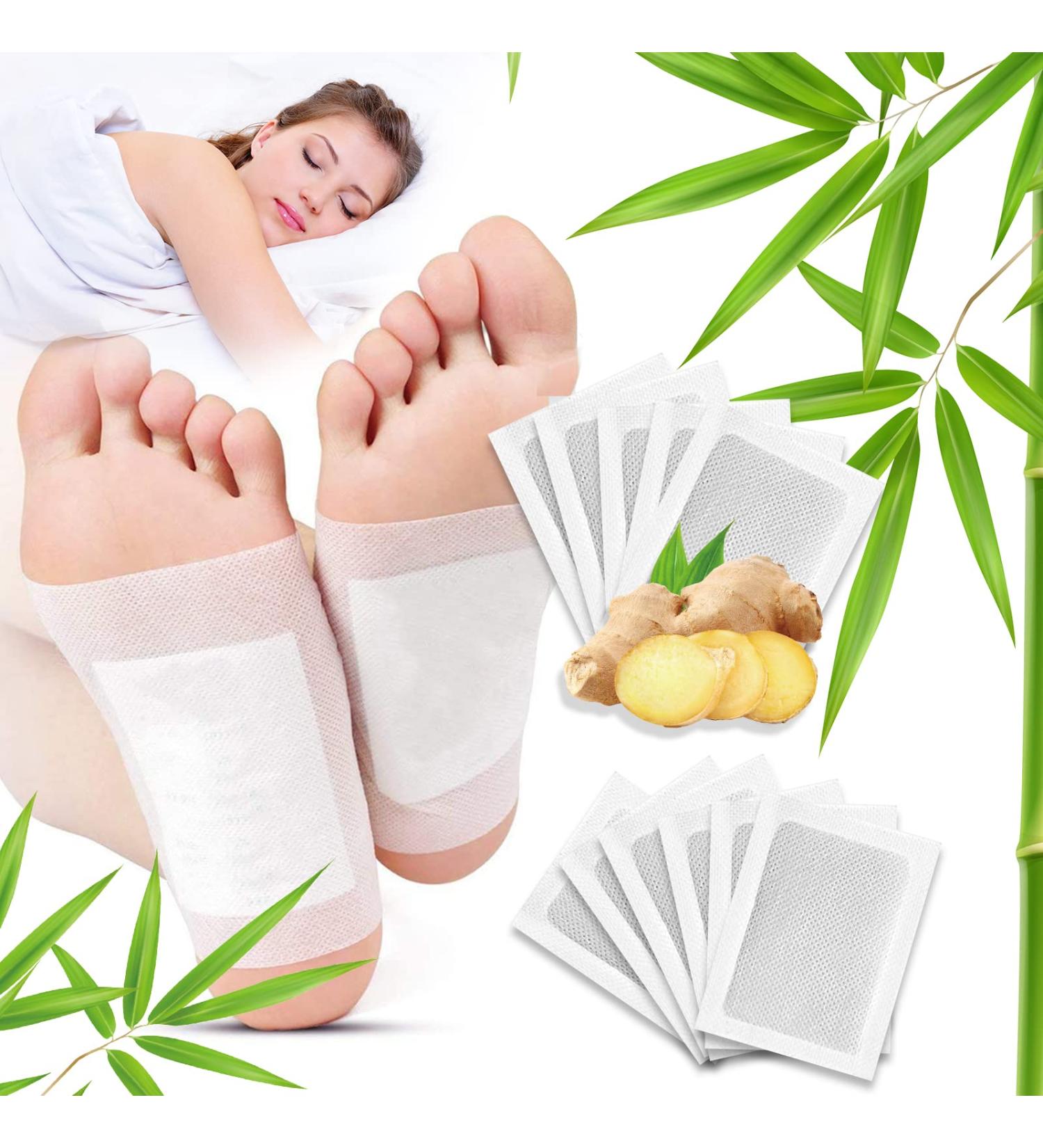 Natural Deep Cleansing Foot Plaster - 10 Pain Relief Pads for Better Sleep | Foot Care - Buy Online on GoSupps.com