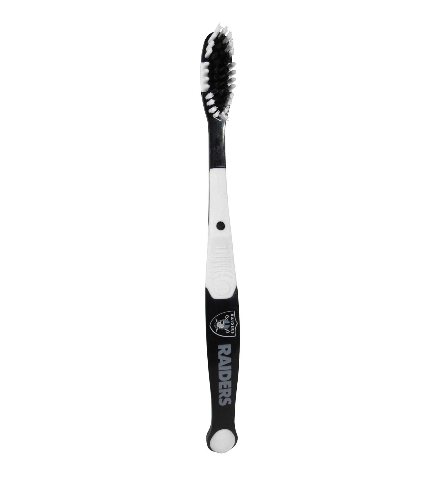 NFL Siskiyou Sports Fan Shop Las Vegas Raiders MVP Toothbrush One Size Team Color