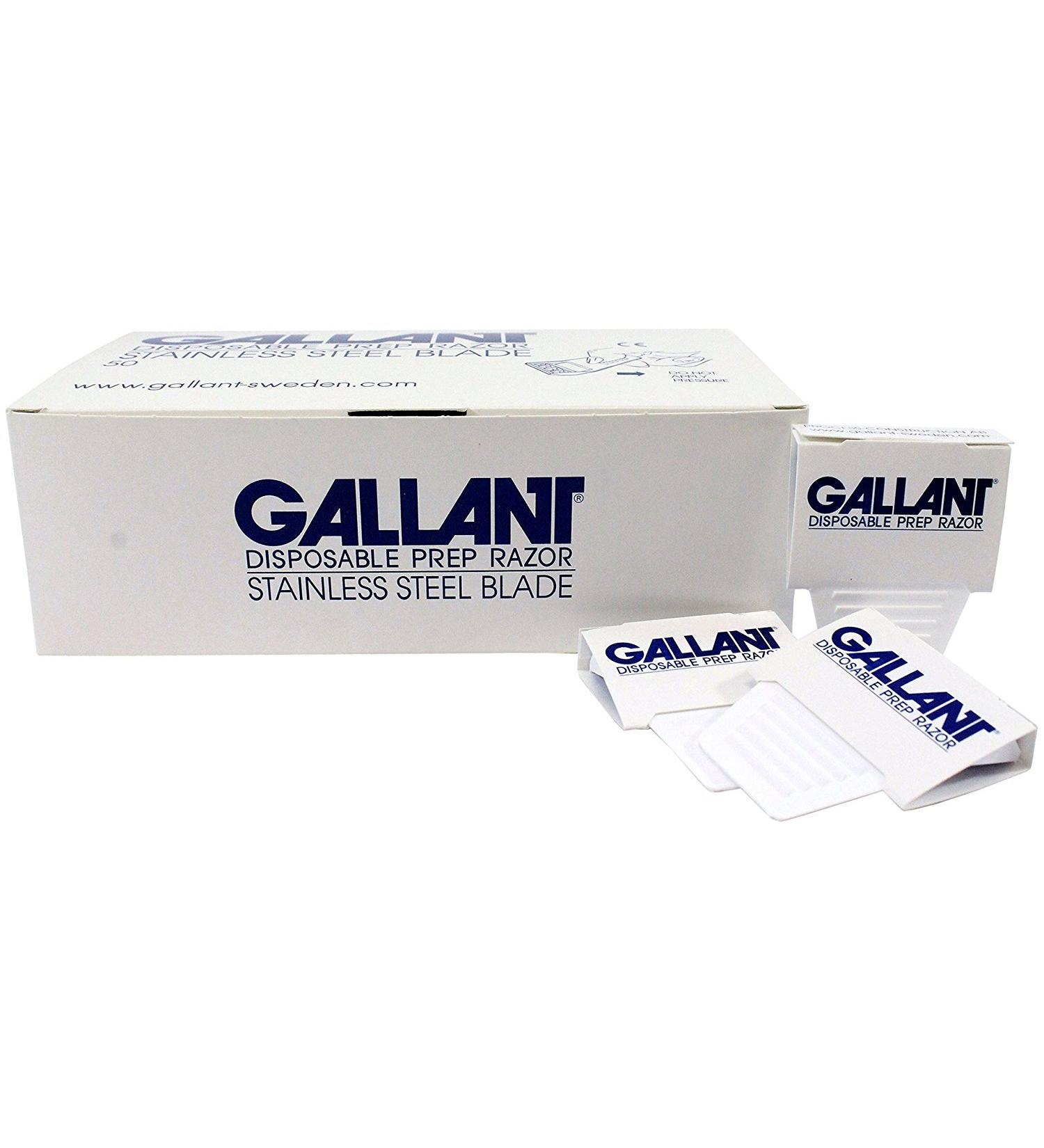 Gallant Disposable Prep Razors - Box of 50