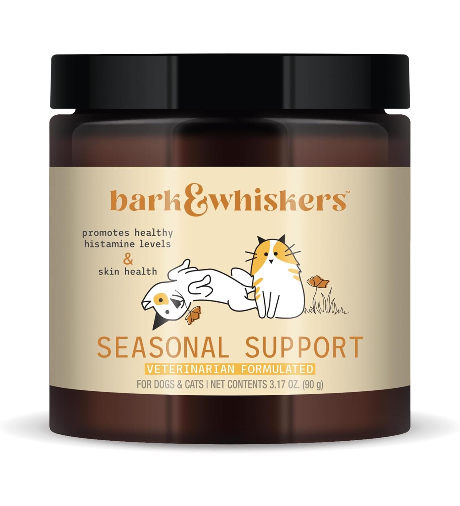 Bark & Whiskers Seasonal Support Antioxidant and Immune Support - Liver Beef 3.17 Oz - Buy Online on GoSupps.com