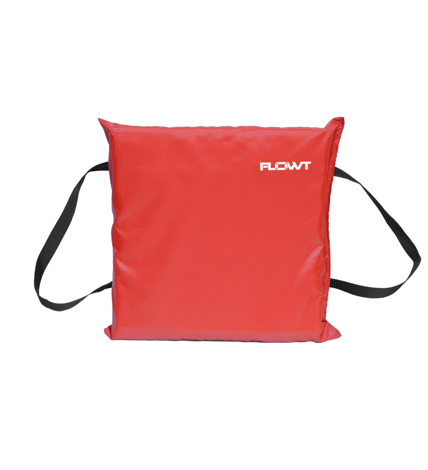 Flowt Type IV Throwable Flotation, Foam Cushion, USCG Approved Red