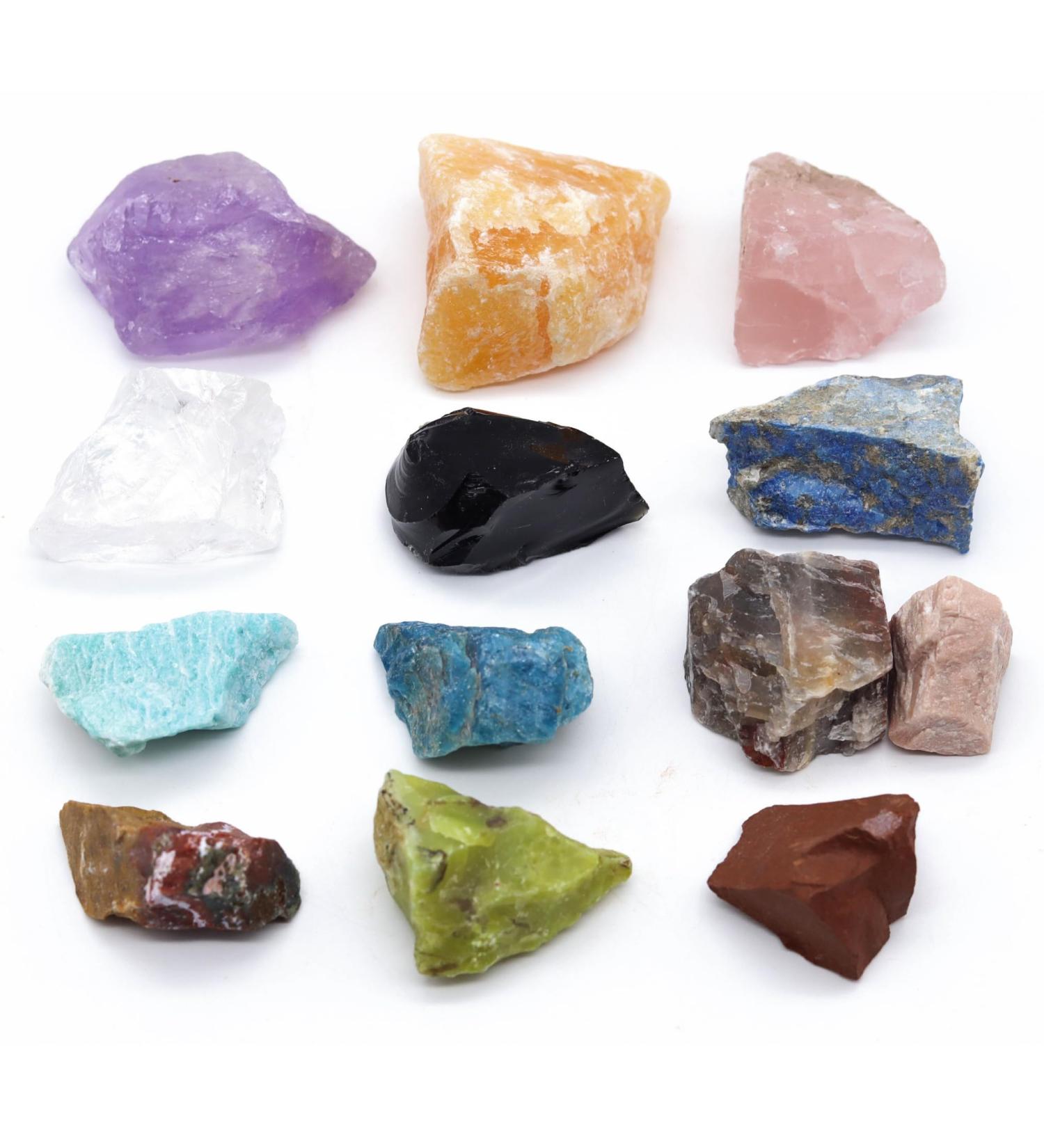 Lavisa Large Gemstones Set (400g) - Healing Stones for Energizing Water | Gemstone Drinking Water | Premium Crystals & Mineral Stones - Buy Online on GoSupps.com