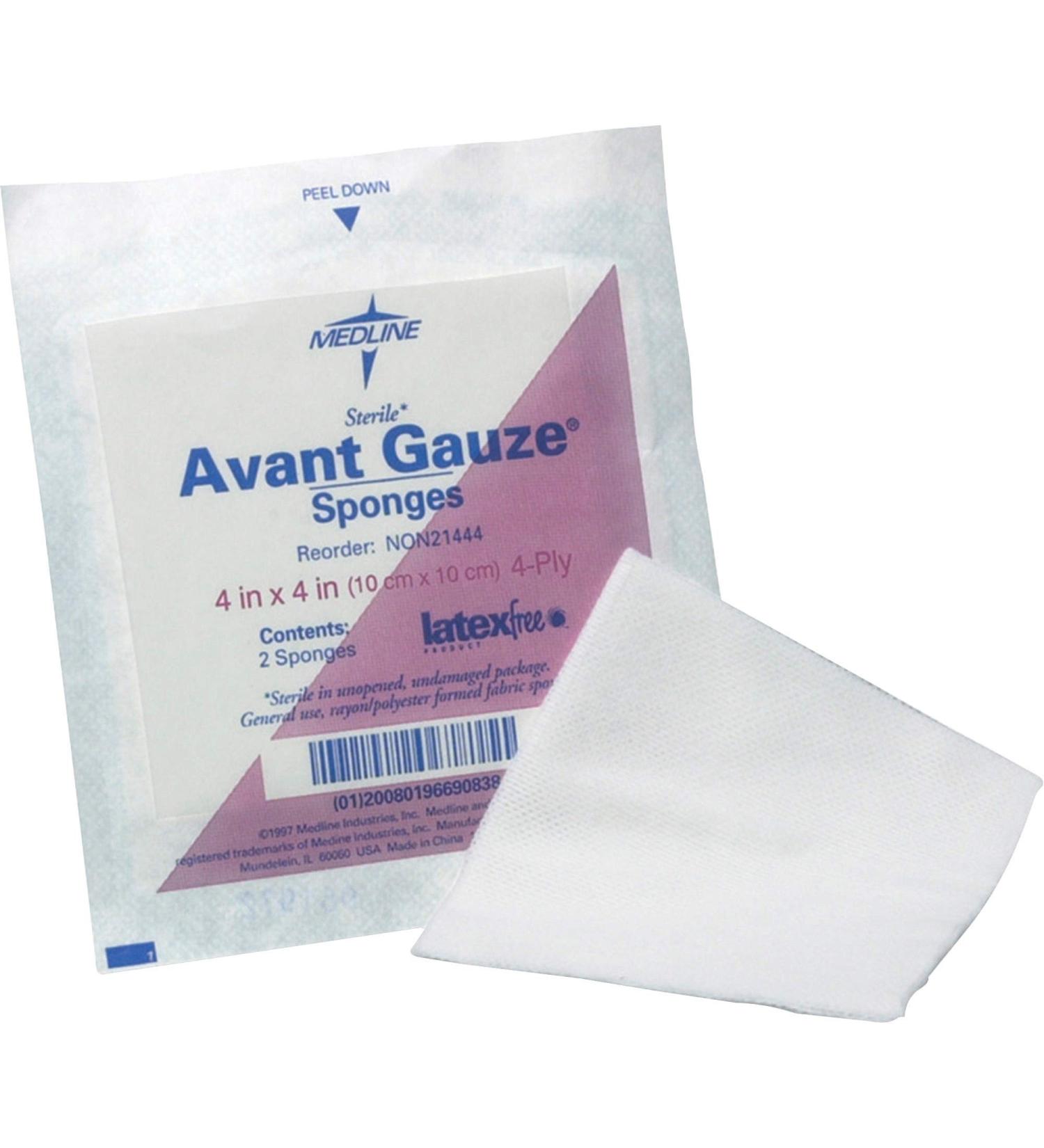 Avant Gauze Non-Woven Non-Sterile Sponges - 200 EA