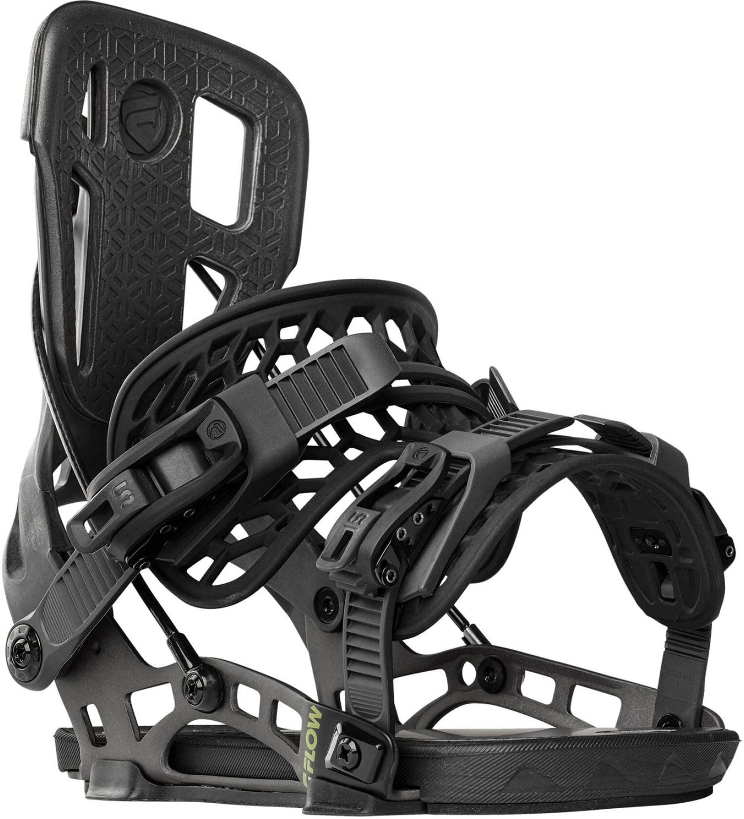 Flow Men's NX-2 Carbon Fusion X-Large Snowboard Binding - Graphite | Durable Lightweight Design for Superior Response - Buy Online on GoSupps.com