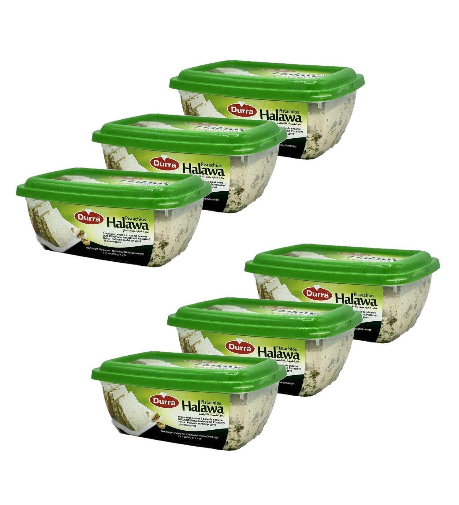 Lot 6x Halva aux pistaches - Durra - 700g Lot de 6