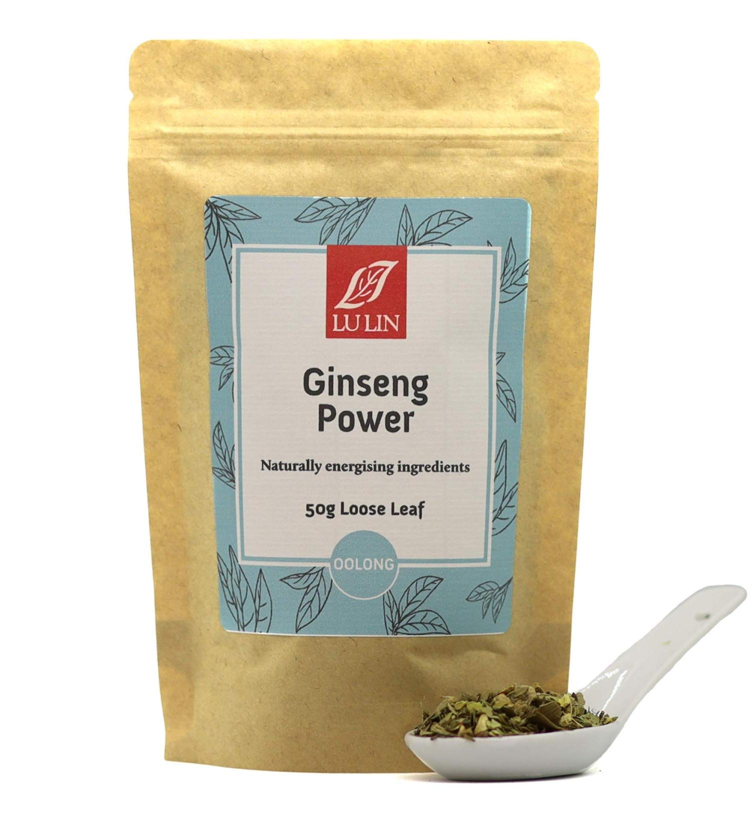 LuLin Teas Ginseng Power Loose Tea 50 g Loose Tea 50 g - Buy Online on GoSupps.com