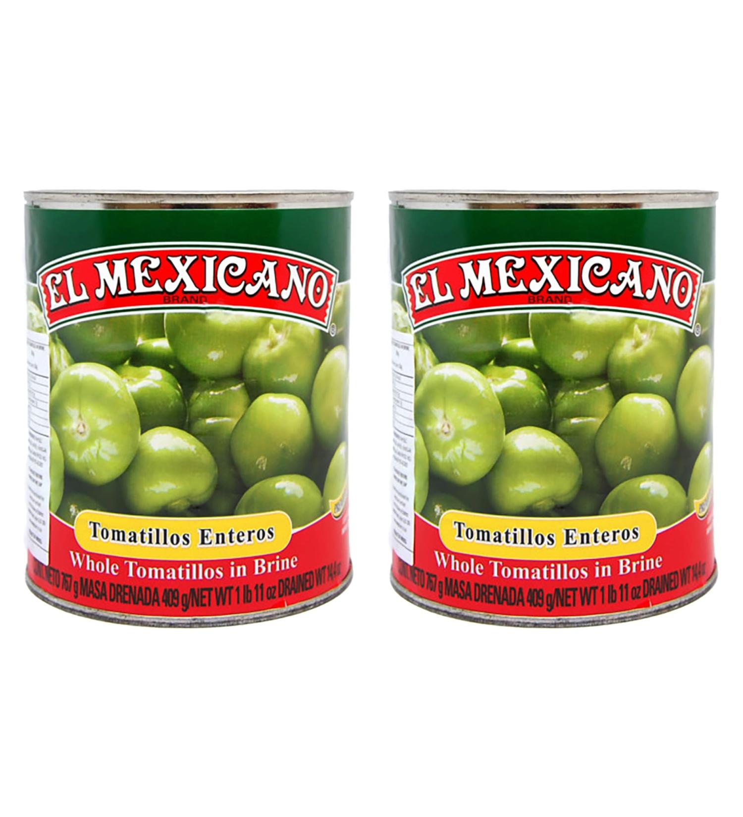 Tomatillos Bundle with El Mexicano Whole Tomatillos 767g x2 (Pack of 2 Bundle) - Buy Online on GoSupps.com