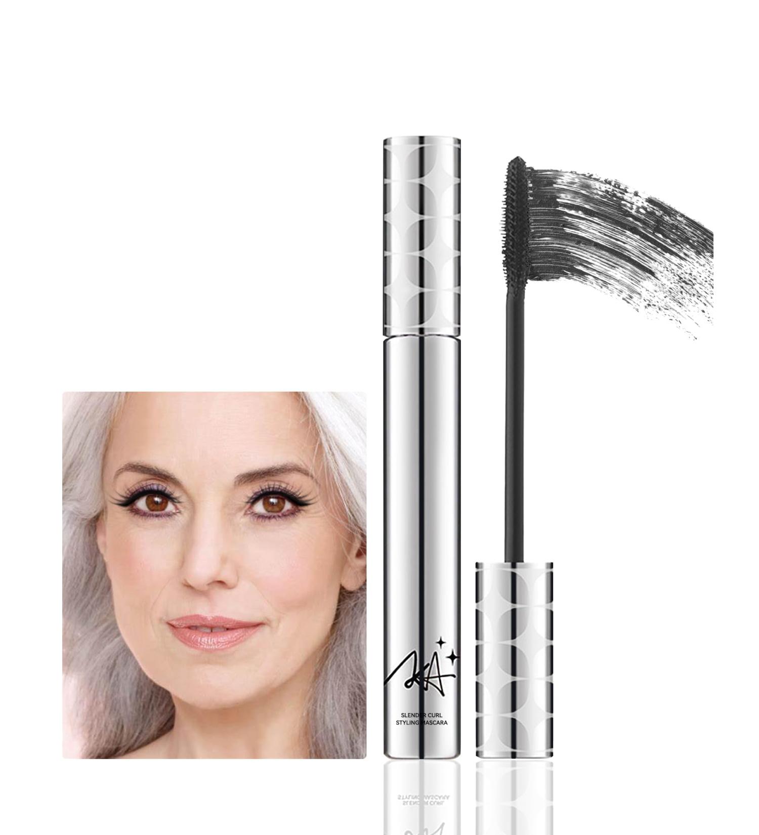 Mascara for Older Women 60 Plus Black Mascara Volume and Length for Mature Women with Thinning Lashes Prime Mascara Waterproof Long Lasting Volumizing Hypoallergenic Mascara for Sensitive Eyes-01 - Buy Online on GoSupps.com