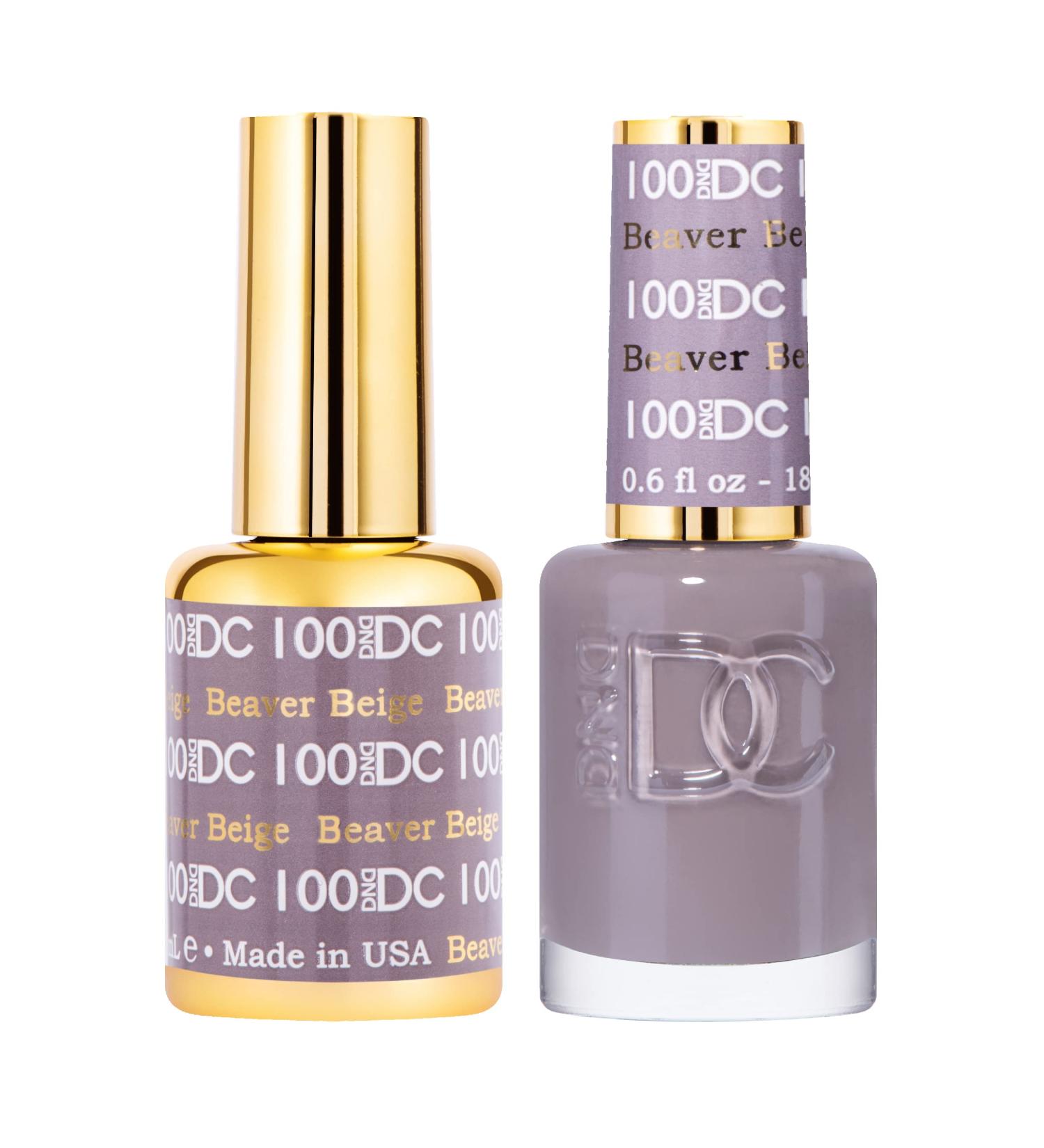 DND Gel Polish Set - Gray Collection | UV/LED Gel Polish & Air Dry Nail Lacquer | Chip-Free Beaver Beige Duo - 0.5 Fl Oz - Buy Online on GoSupps.com