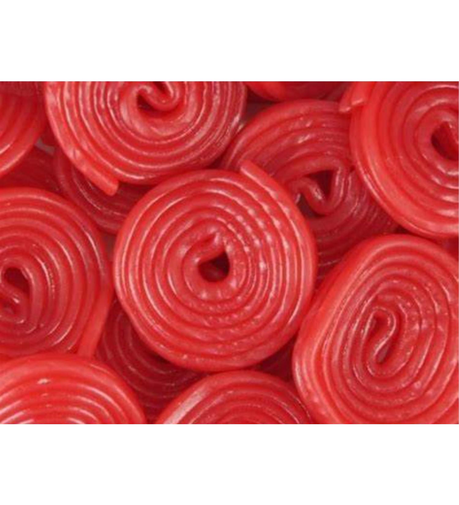 1kg Cherry Candy Wheels Pick & Mix Sweets Mixed Assortment Selection Resealable Pouch Share Bag
