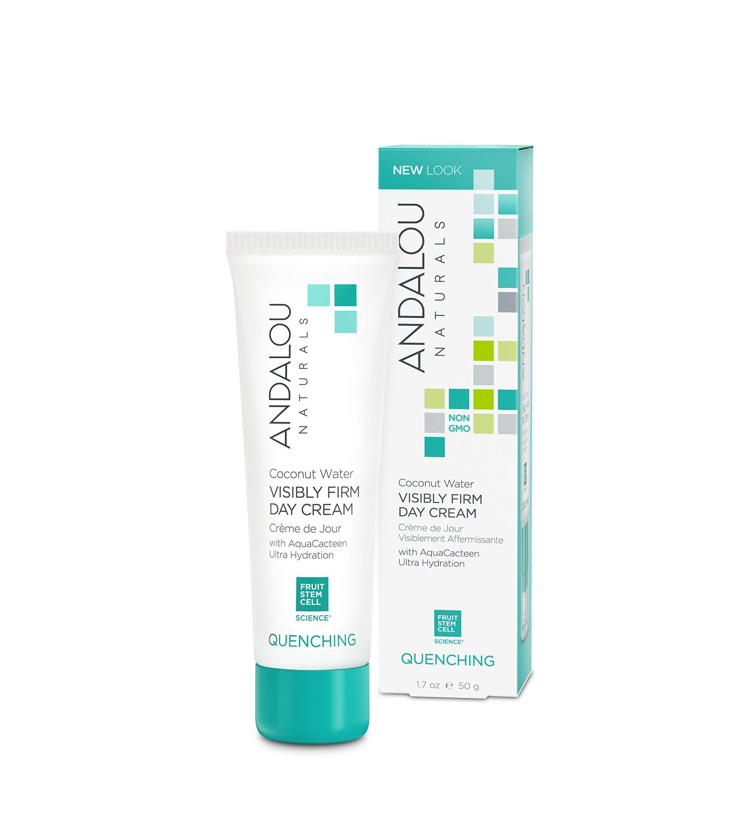 Andalou Naturals Coconut Water Day Cream 1.7 oz | Firming Hydration - Buy Online on GoSupps.com
