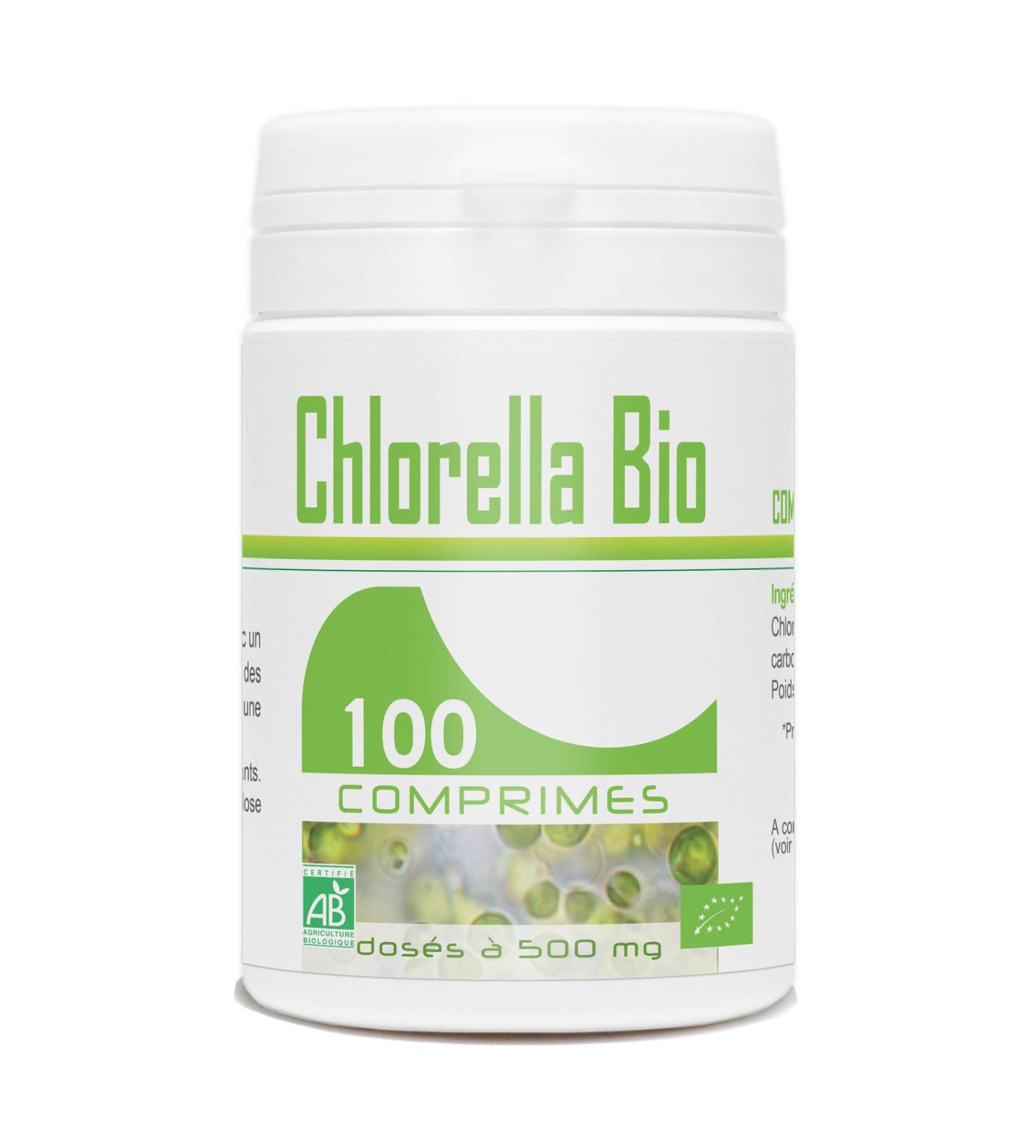 Organic Chlorella - 500 mg - 100 tablets - Buy Online on GoSupps.com