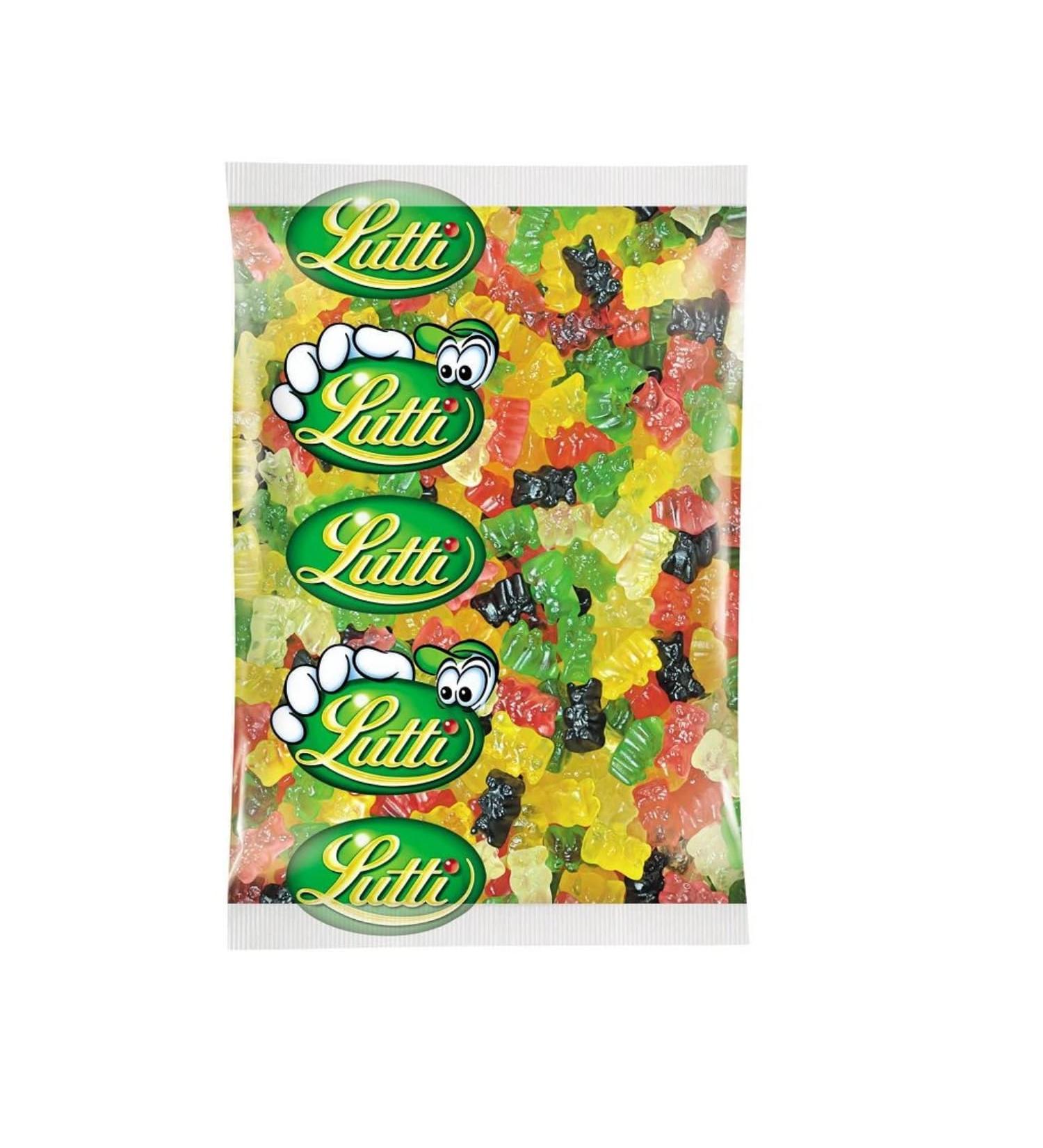 LUTTI Teddy Bear Jelly Confectionery - 2 kg