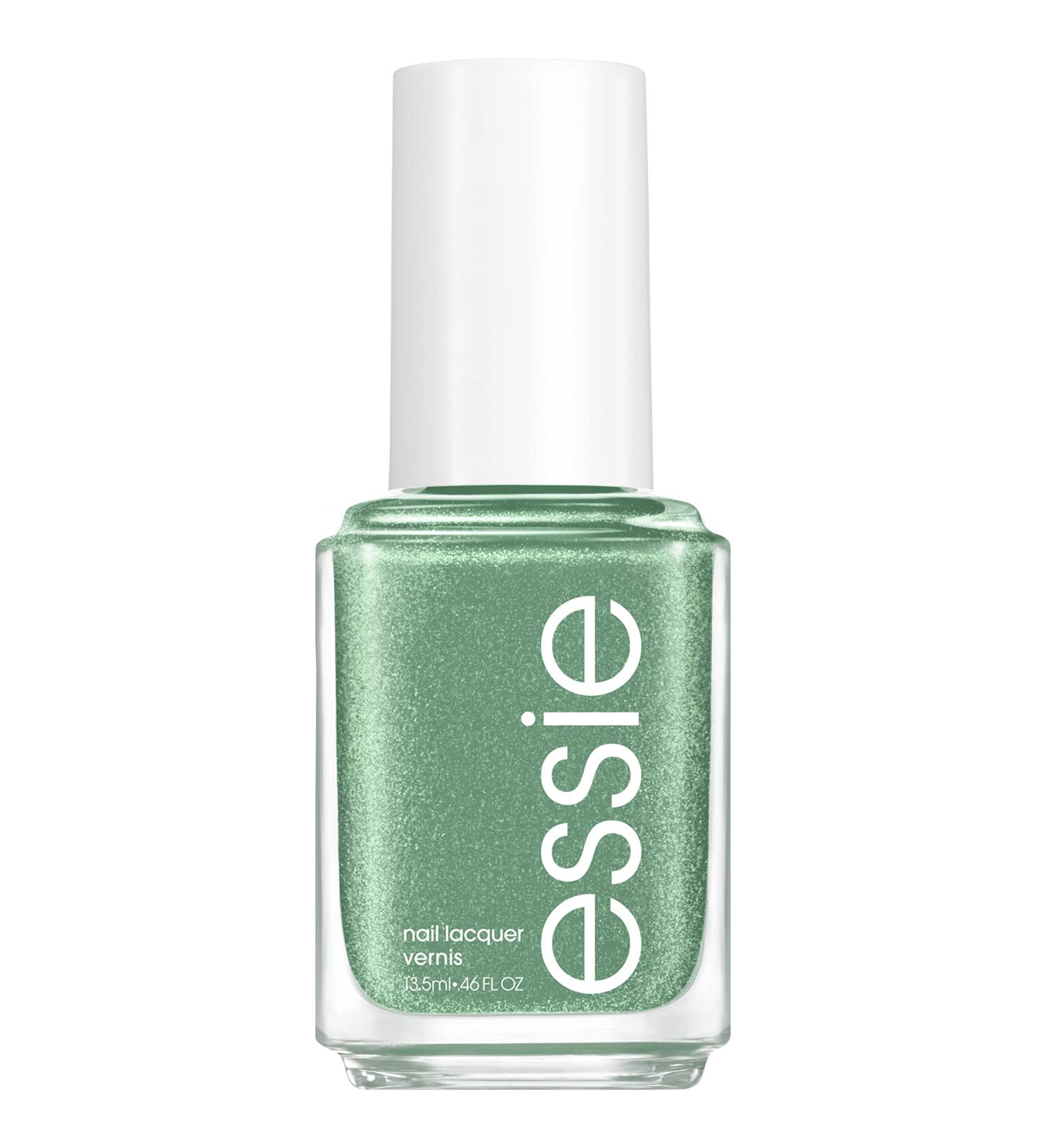 Essie Salon-Quality Sage Green Nail Polish - 8-Free Vegan Winter 2022 Collection Head To Mistletoe 0.46 oz - Shop Internationally - Buy Online on GoSupps.com