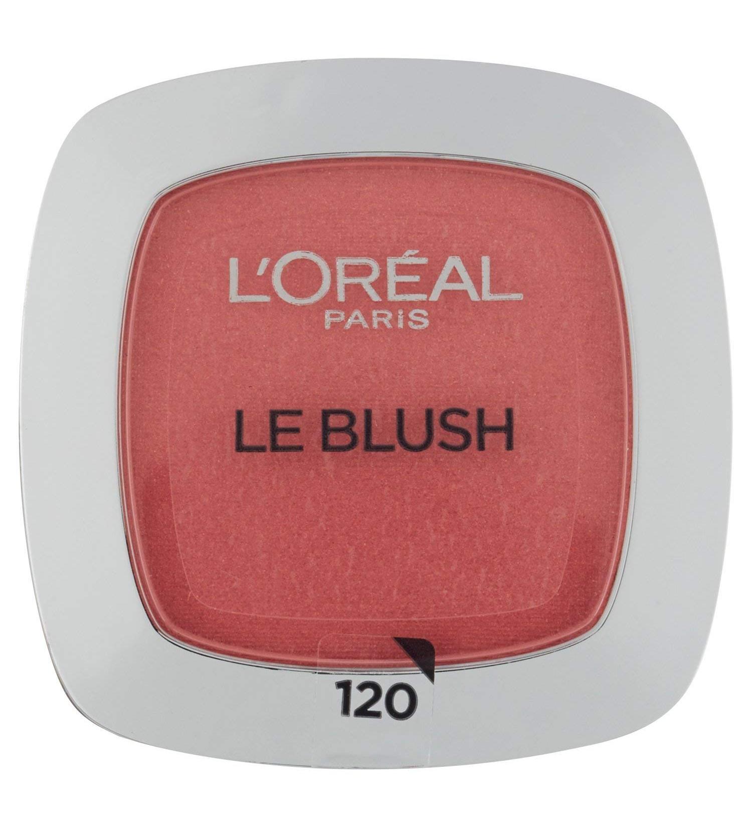 L'Or al Paris Rouge Perfect Match Le Blush 120 Sandalwood Pink | Dilk-Matter Blush for All Skin Types | Fresh Everyday Look | 1 x 5g - Buy Online on GoSupps.com