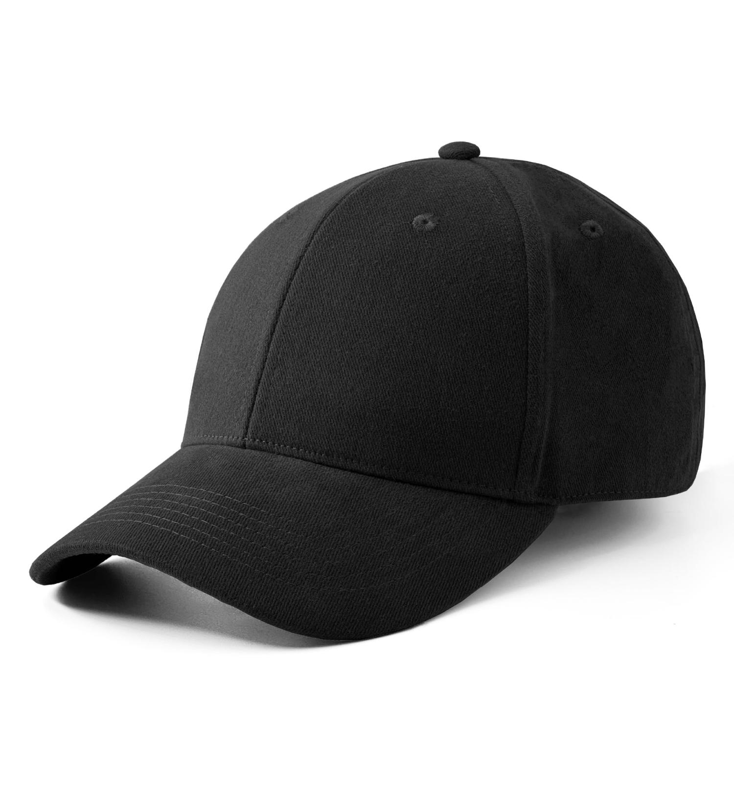 Artexia 100% Cotton Baseball Cap for Men & Women - Stylish Black Adjustable Cap - Buy Online on GoSupps.com