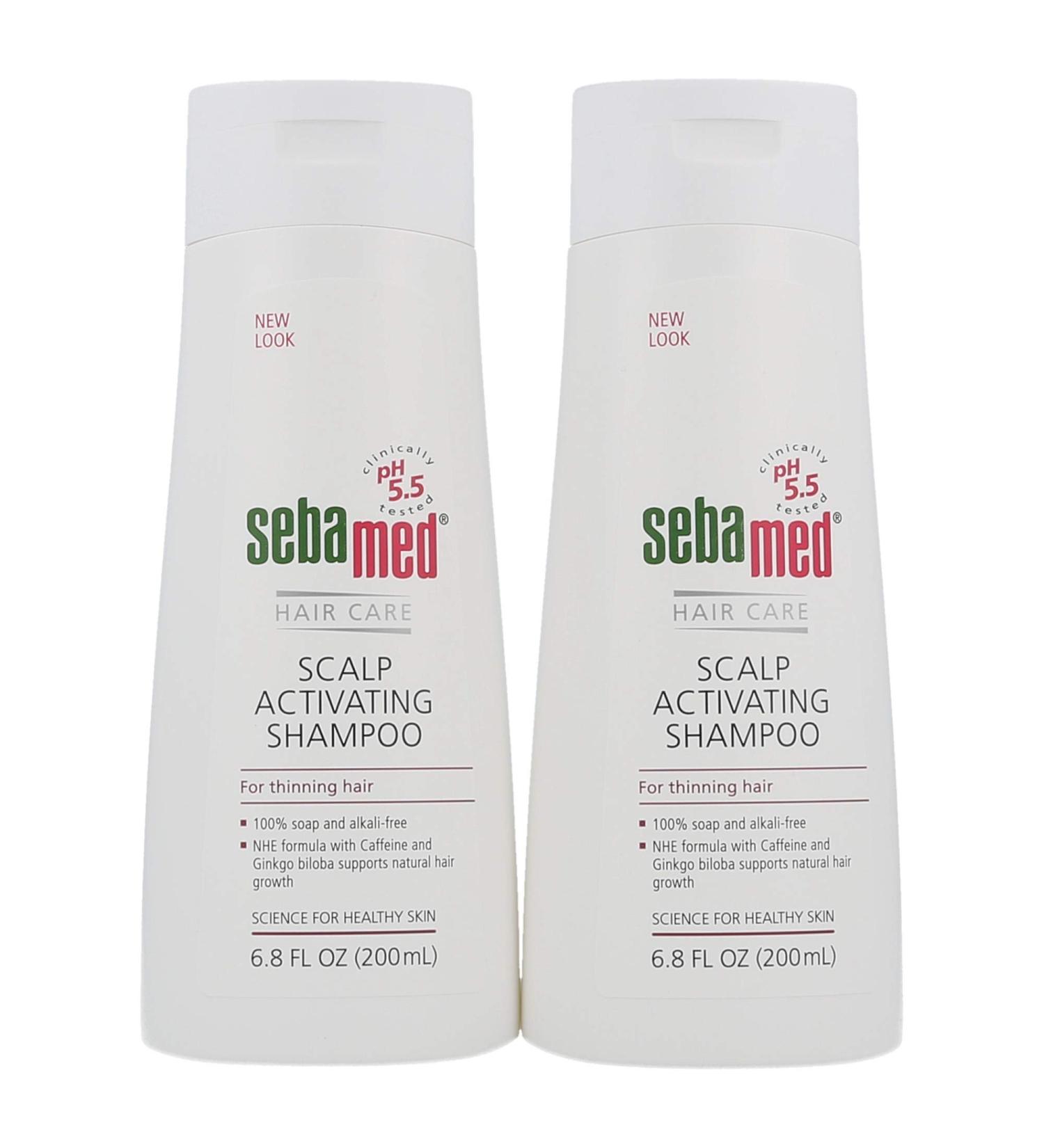 Sebamed Anti Hair Loss Shampoo for Thinning Hair - 6.8 fl. oz (200mL) Pack of 2 | Supports Natural Hair Growth - Dermatologist Recommended - Buy Online on GoSupps.com