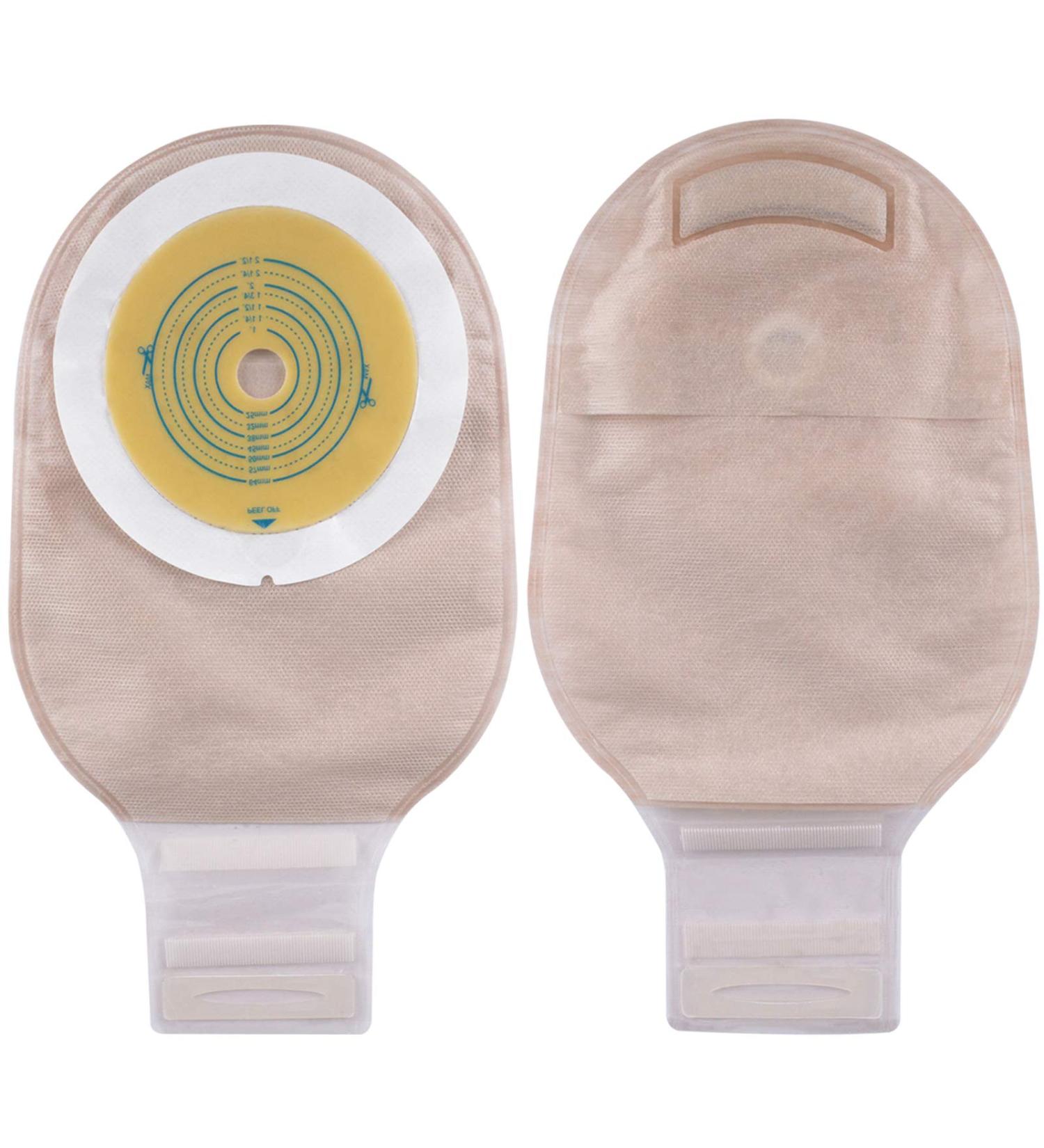 Carbou Ostomy Bags 20PCS - Drainable Ostomy Pouch for Ileostomy Stoma Care - Colostomy Supplies - Cut-to-Fit - 23 Piece Set - Buy Online on GoSupps.com