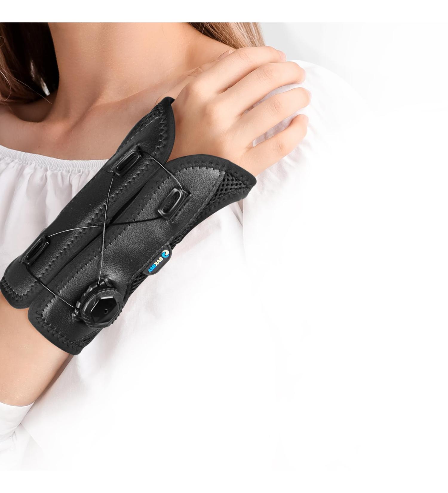 Wrist Brace for Carpal Tunnel Relief - Adjustable Support for Tendonitis Arthritis & Injuries | Left & Right Hand - Buy Online on GoSupps.com