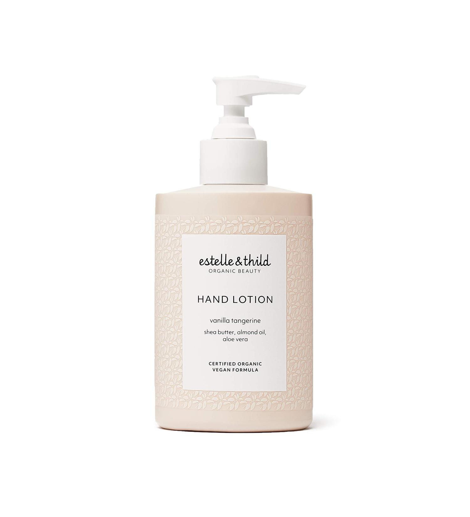 Estelle & Thild - Organic Beauty Vanilla Tangerine Hand Lotion Certified Organic Vegan Formula Cruelty Free - Sweden - 250 ml