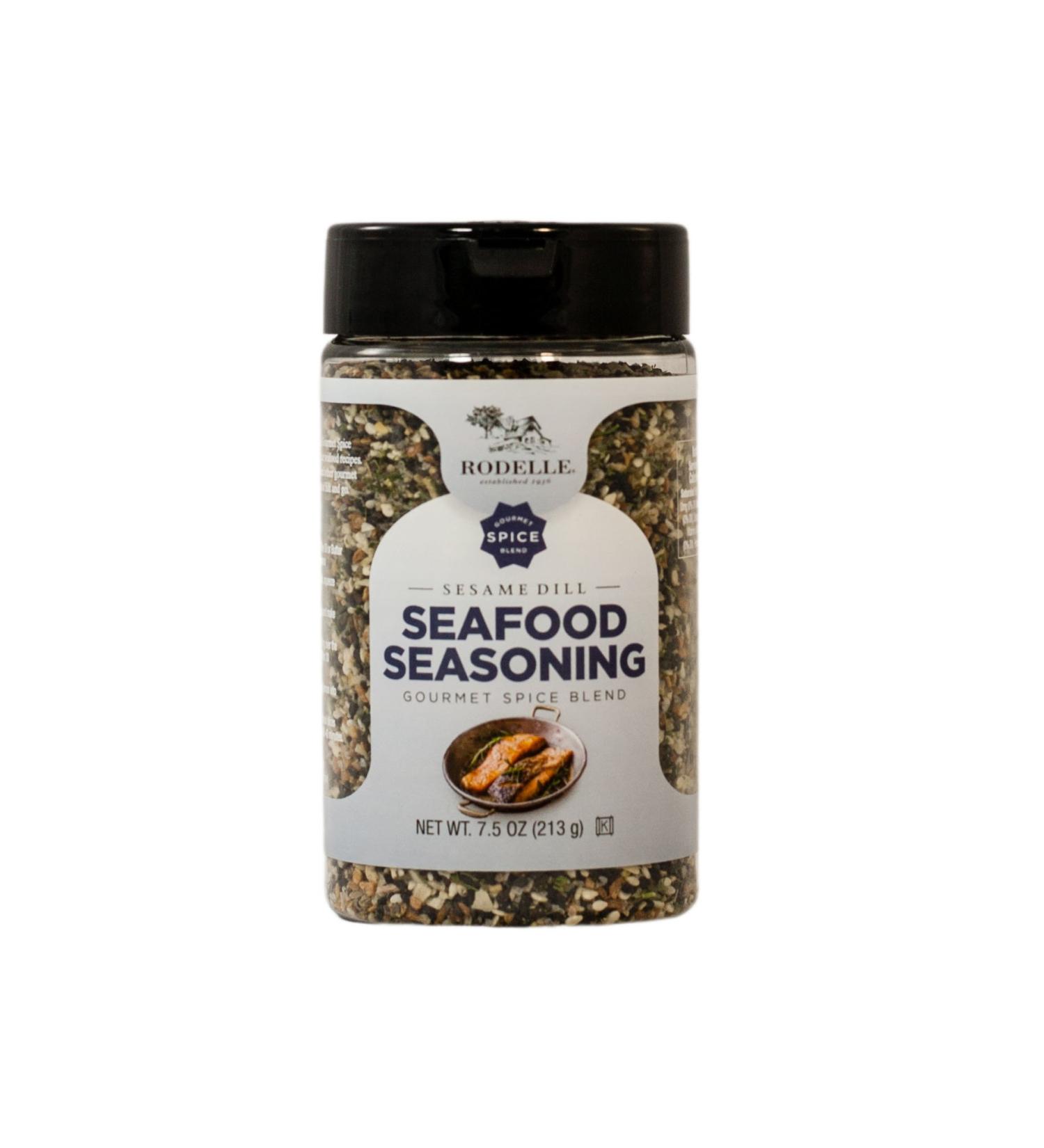 Rodelle Seafood Seasoning - Sesame Dill 7.5 oz | Enhance Your Seafood Dishes - Buy Online on GoSupps.com