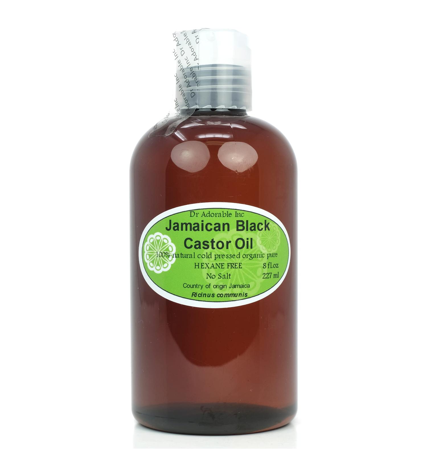 Dr Adorable Jamaican Black Castor Oil 8 oz - Pure Natural Organic Hair Care for Strengthening Growing & Restoring - Buy Online on GoSupps.com